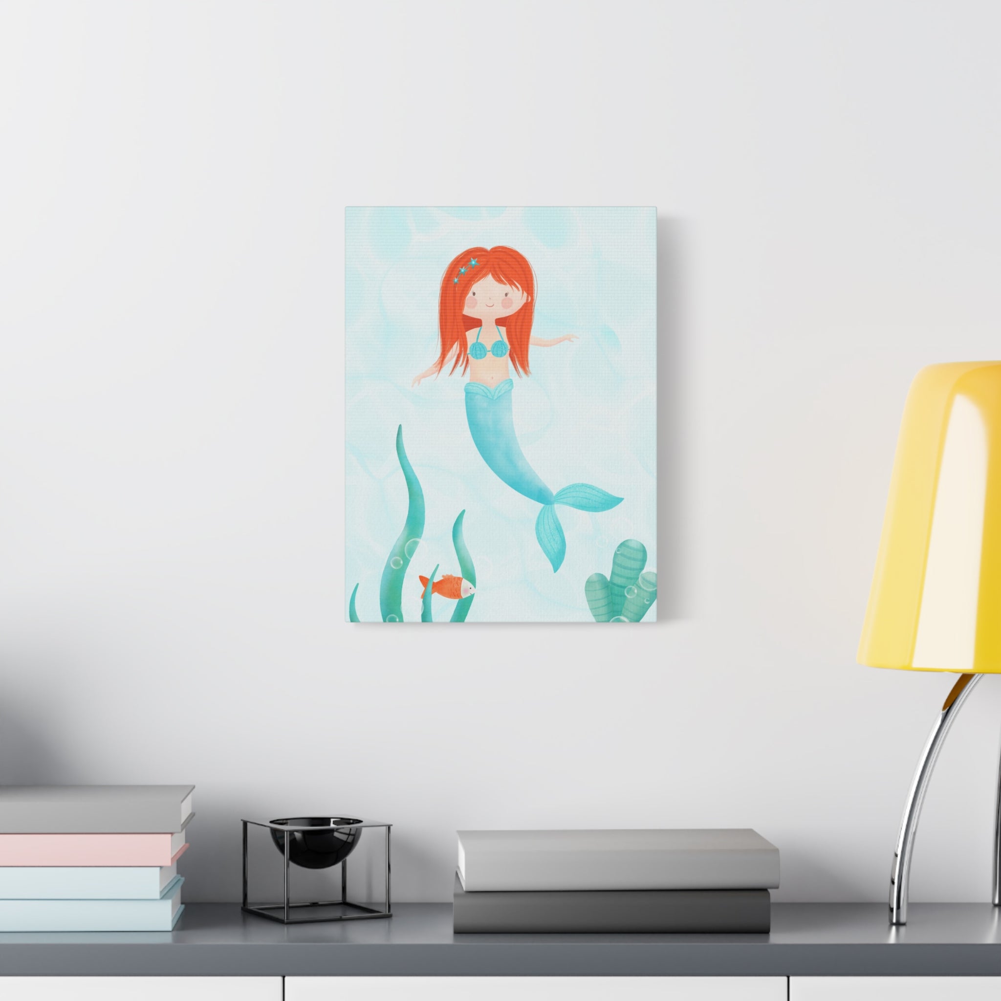 canvas-wall-art-cute-blue-mermaid-nursery-decor-blue-mermaid-print-nursery-art-cute-blue-mermaid-decoration-baby-nursery-merm