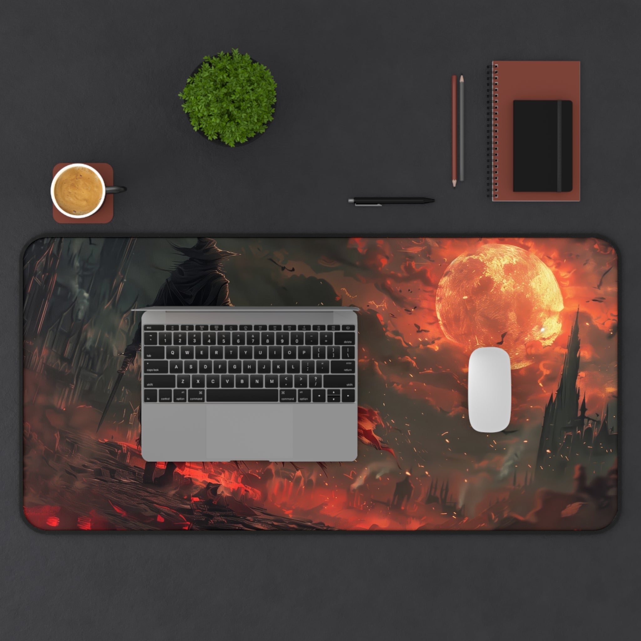 bloodborne-the-hunter-mouse-pad-scenery-desk-pad-blood-moon-large-gaming-desk-mat-fantasy-protective