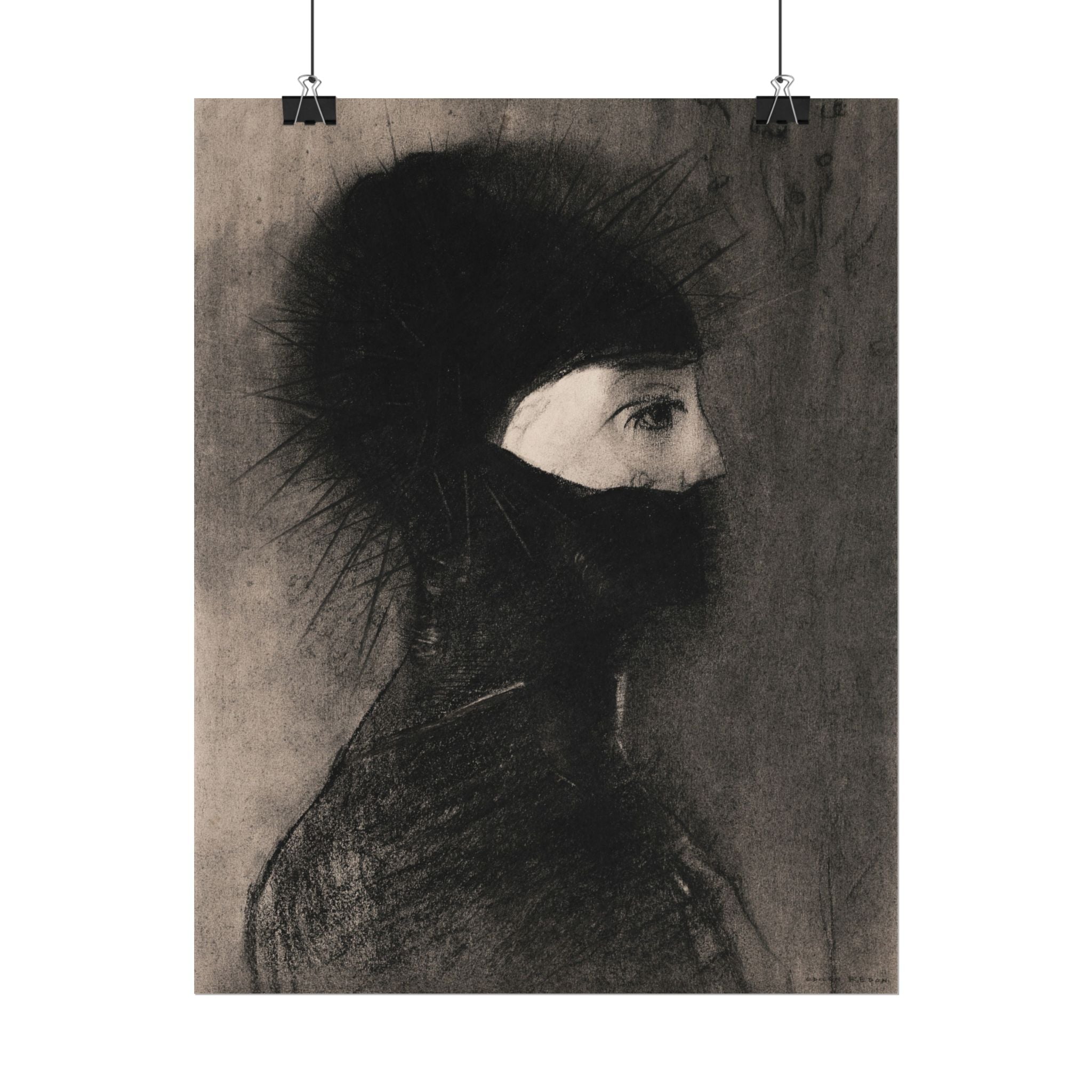 armor-by-odilon-redon-poster-print-vintage-woman-illustration-post-impressionism-art-wall-decor