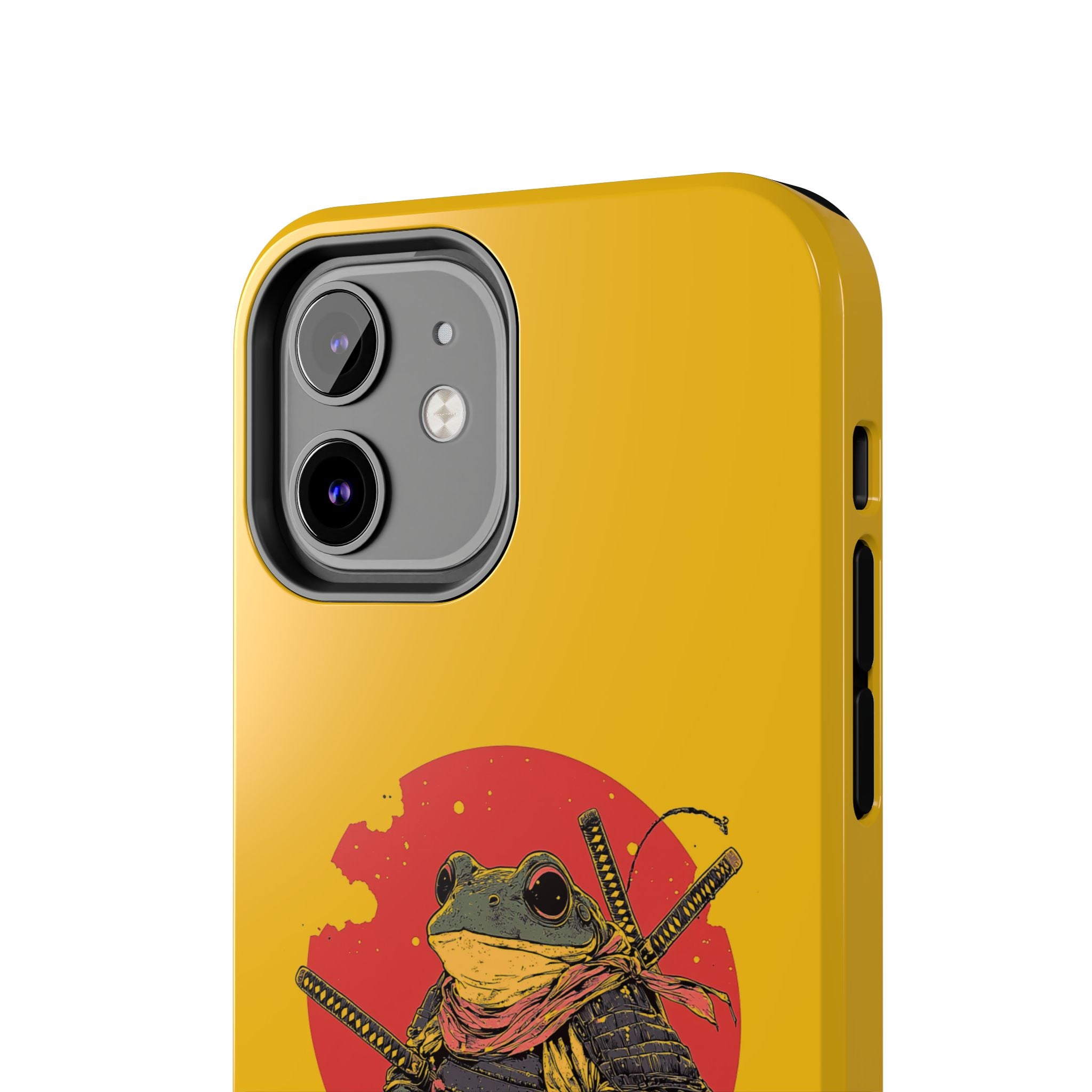 retro-vintage-ninja-frog-iphone-tough-case-red-sun-japanese-samurai-frog-design-ninja-warrior-yellow-iphone-hard-cover