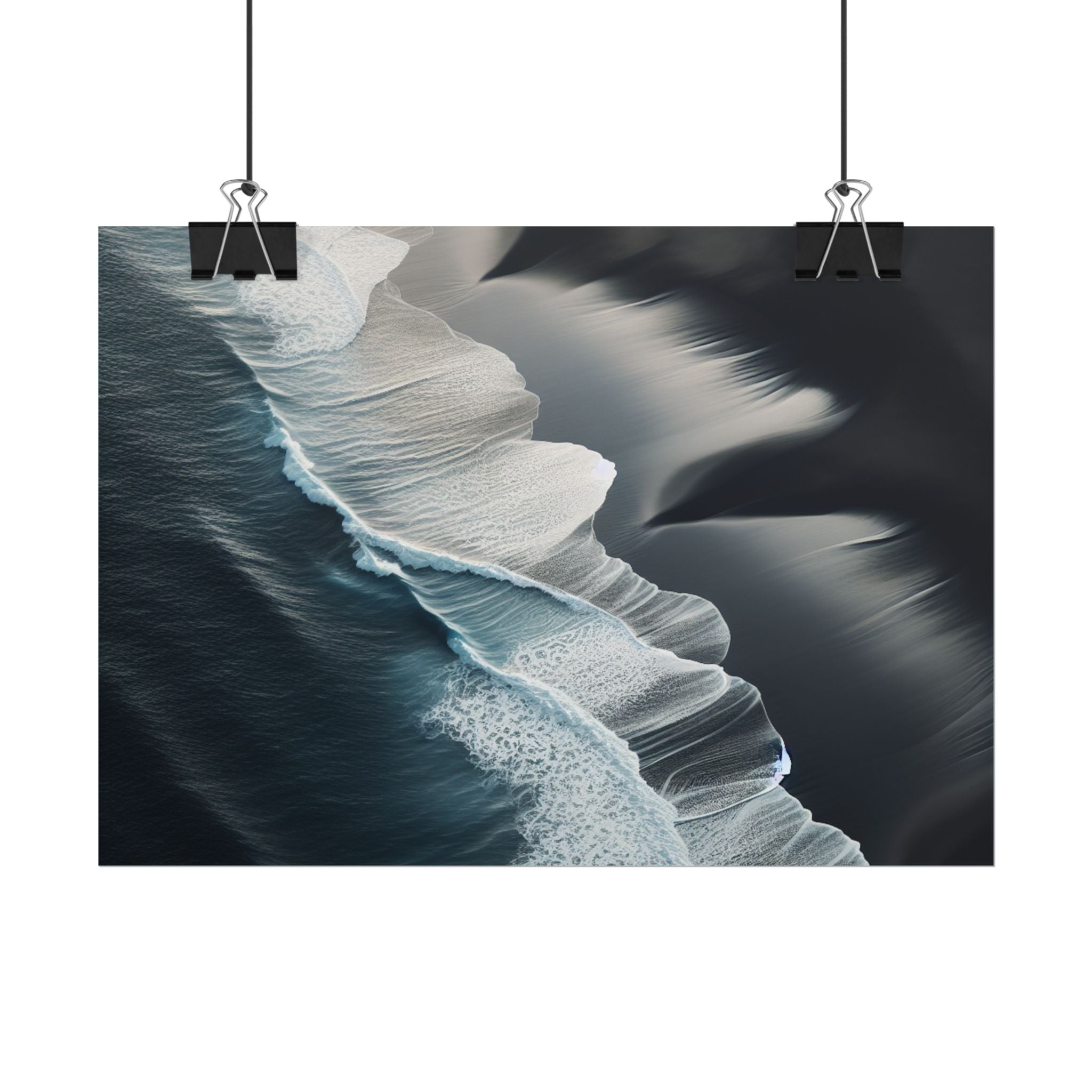 beach-wall-art-ocean-minimalist-poster-print-coastal-photography-ocean-print-sand-landscape-home-office-decoration