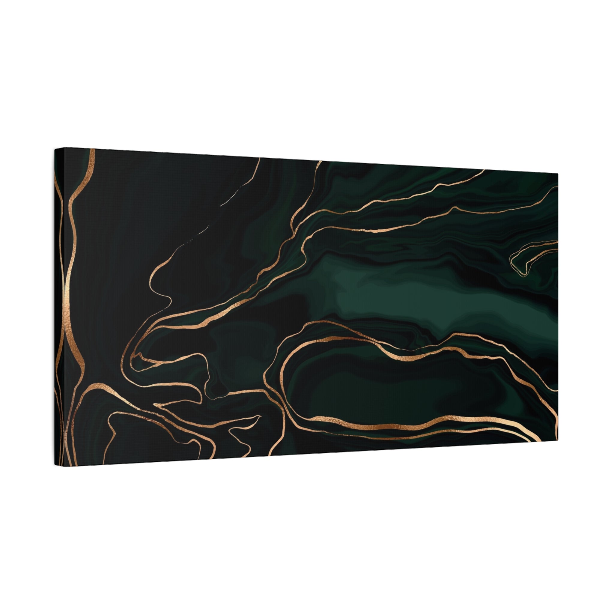 canvas-print-abstract-green-gold-painting-wall-art-home-decor-office-decor-green-canvas-bedroom-modern-art-green-print