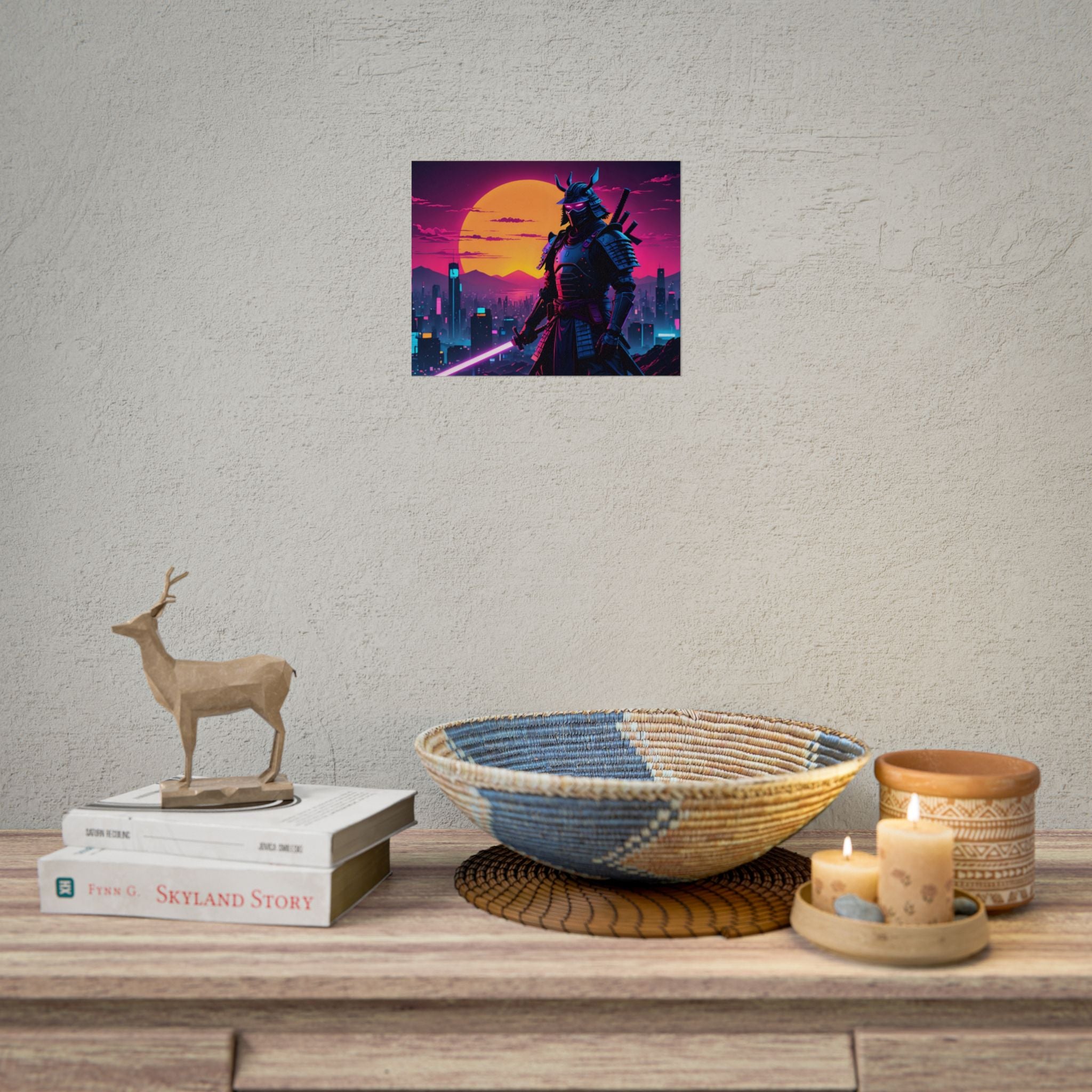 samurai-retrowave-poster-print-synthawave-wall-art-poster-gift-for-anime-fans-home-decor-japanese-art-retro-aesthetic-lightsa