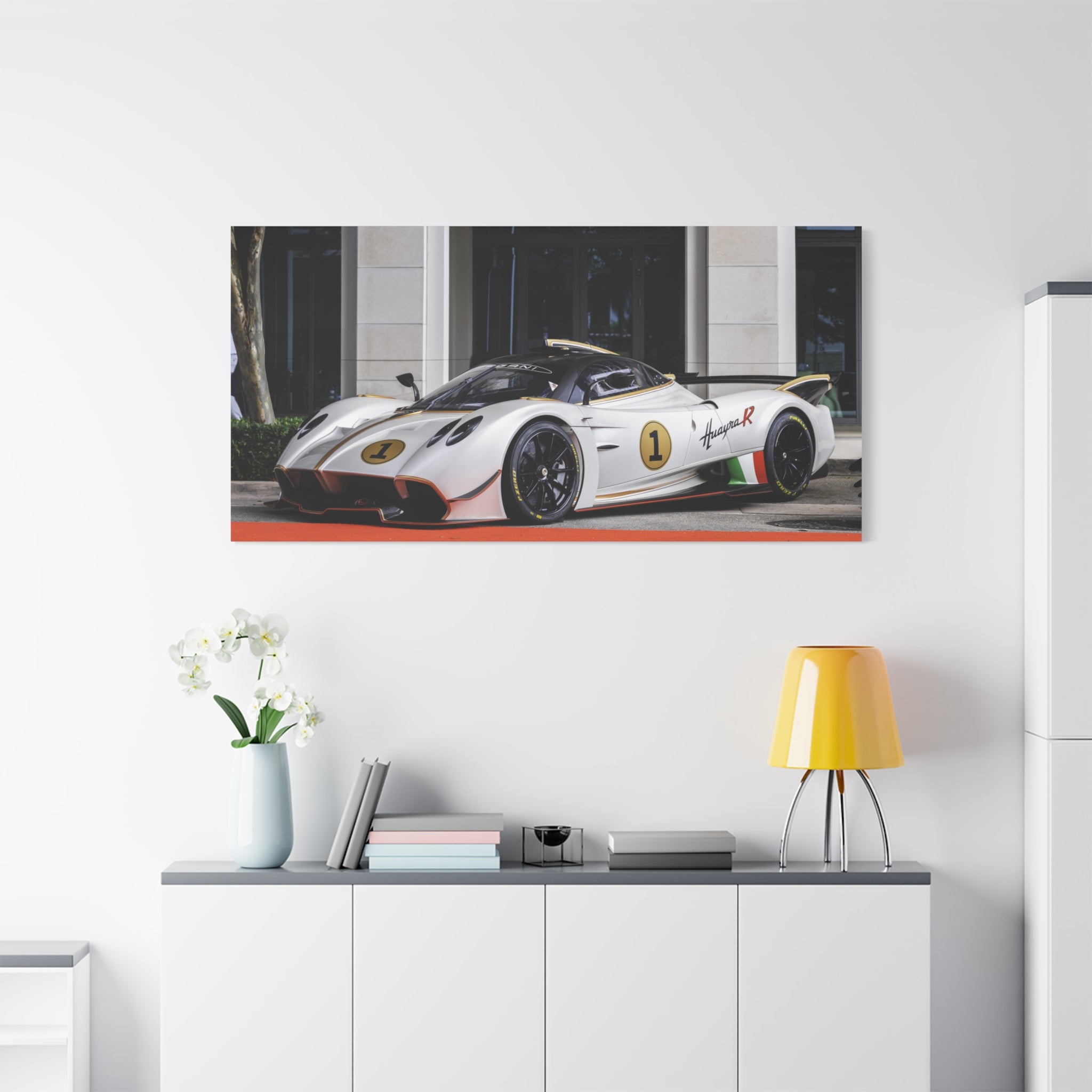 canvas-print-pagani-huayra-r-supercar-wall-art-matte-stretched-canvas-hypercar-decor-living-room-wall-decor