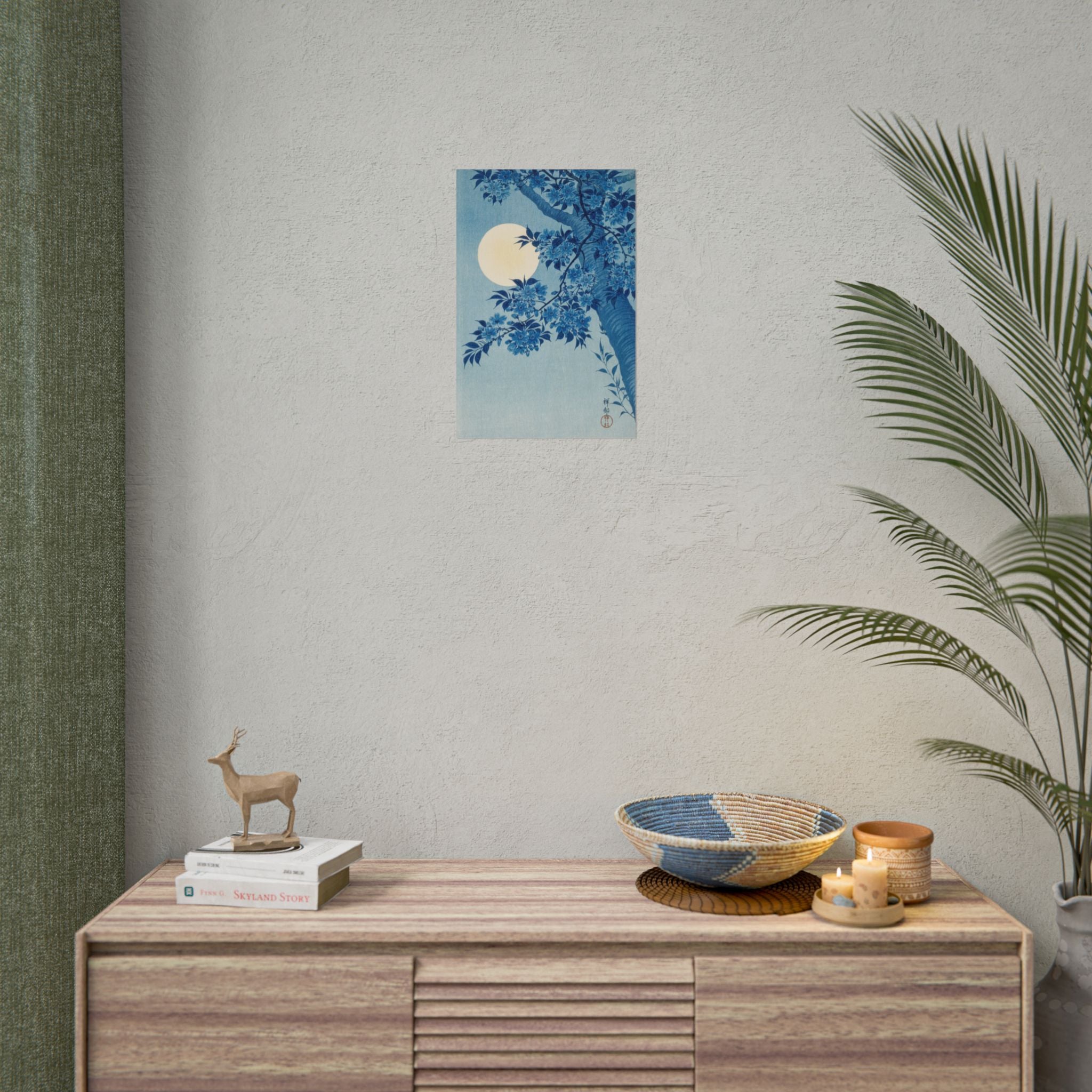 poster-print-blossoming-cherry-on-a-moonlit-night-ohara-koson-floral-home-decor-living-room-wall-art-poster-gift-japandi-post