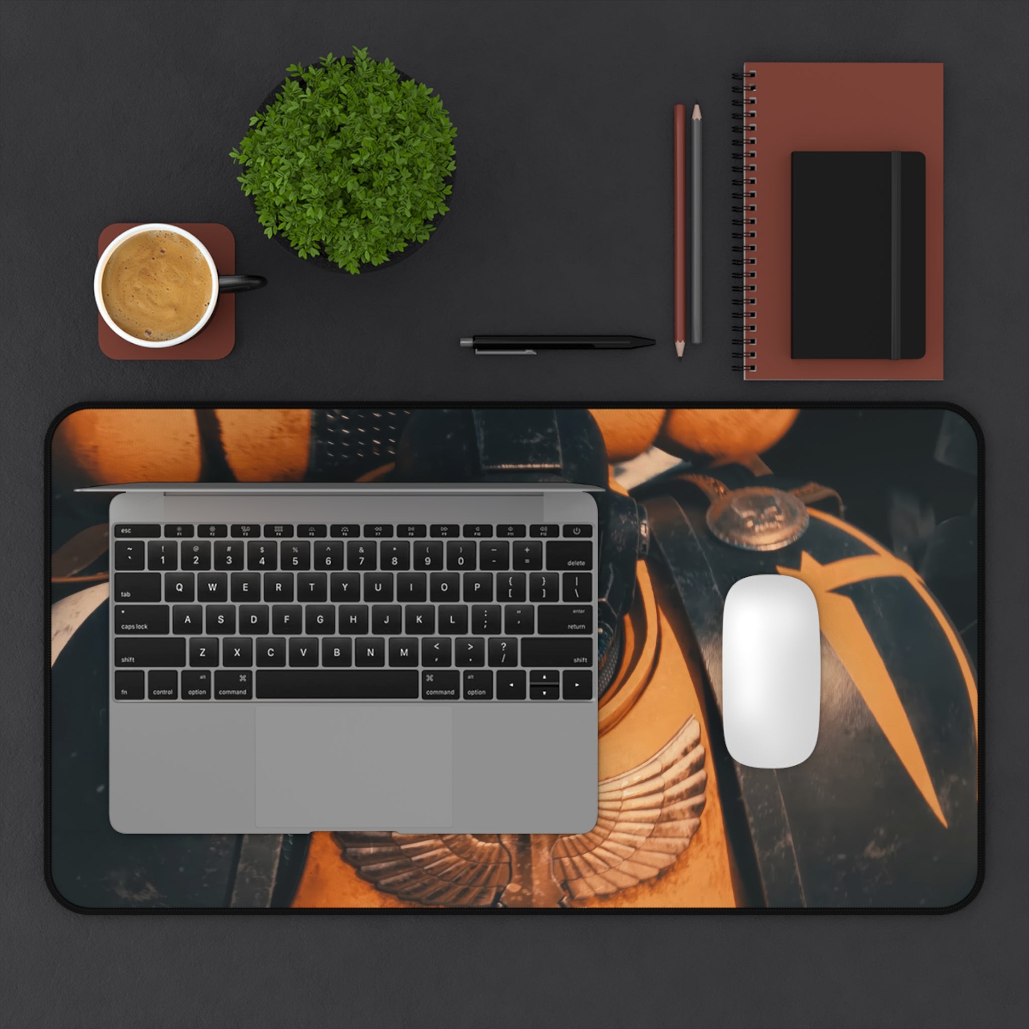 warhammer-40k-astartes-2-black-orange-gaming-mouse-pad-space-marine-xl-desk-mat-extended-desk-pad-for-wargaming-gamer-gi