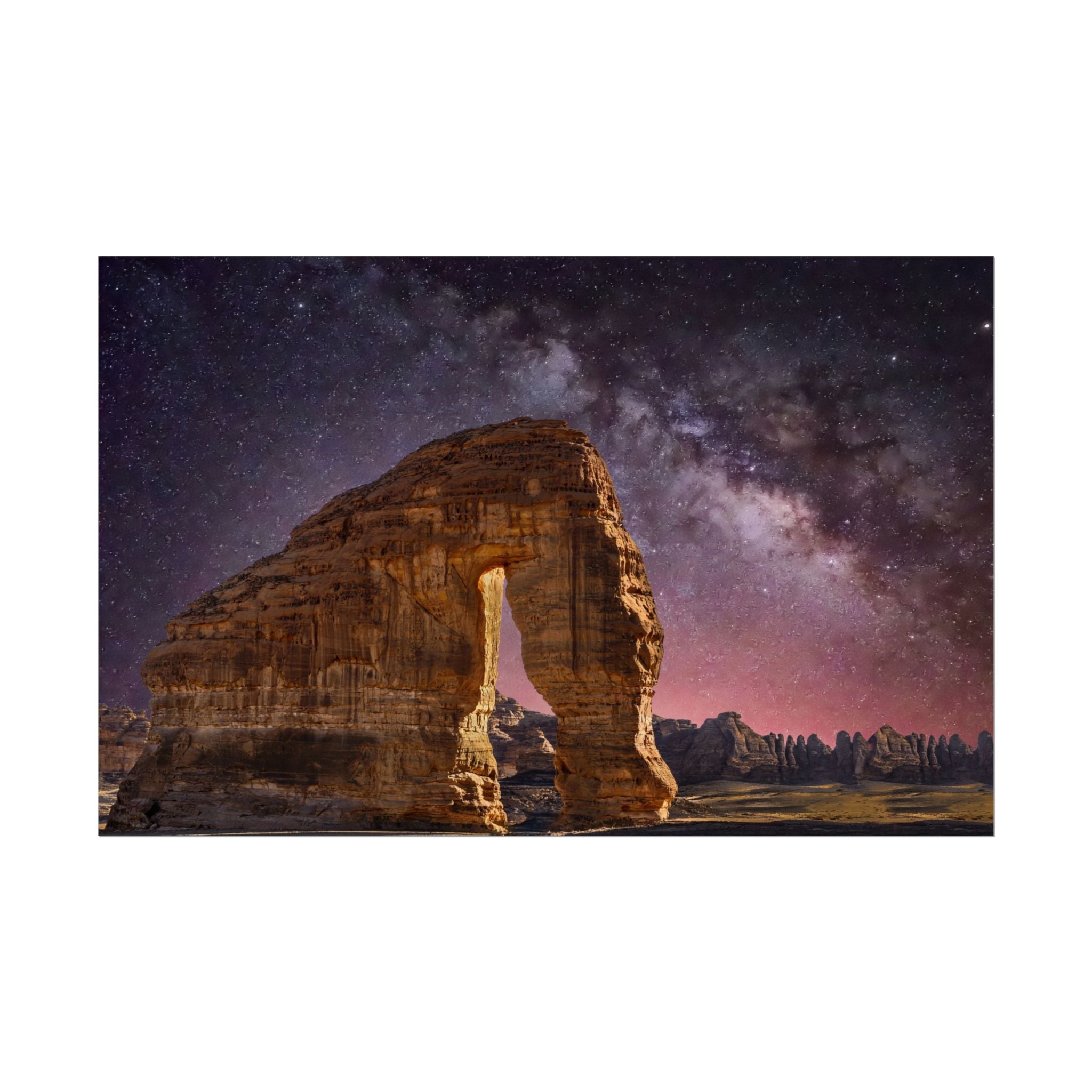 desert-landscape-poster-print-milky-way-poster-wall-art-milky-way-decor-artwork-unique-home-decor-starry-night-picture