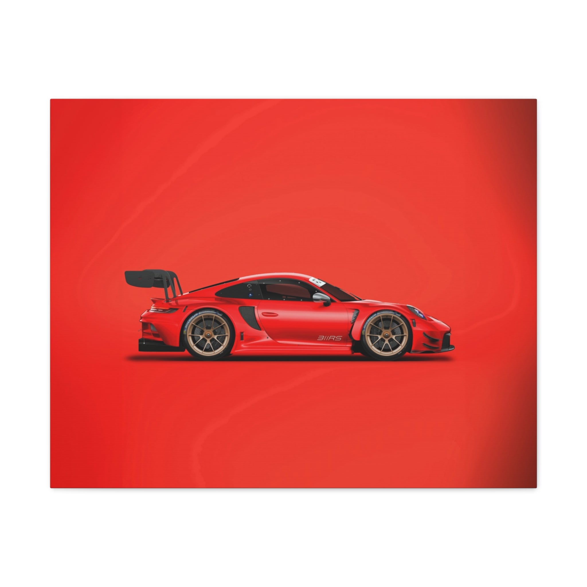 canvas-print-wall-art-porsche-911-red-gt3r-red-supercar-poster-matte-canvas-decor-stretched-large-canvas-wall-art-hypercars-1