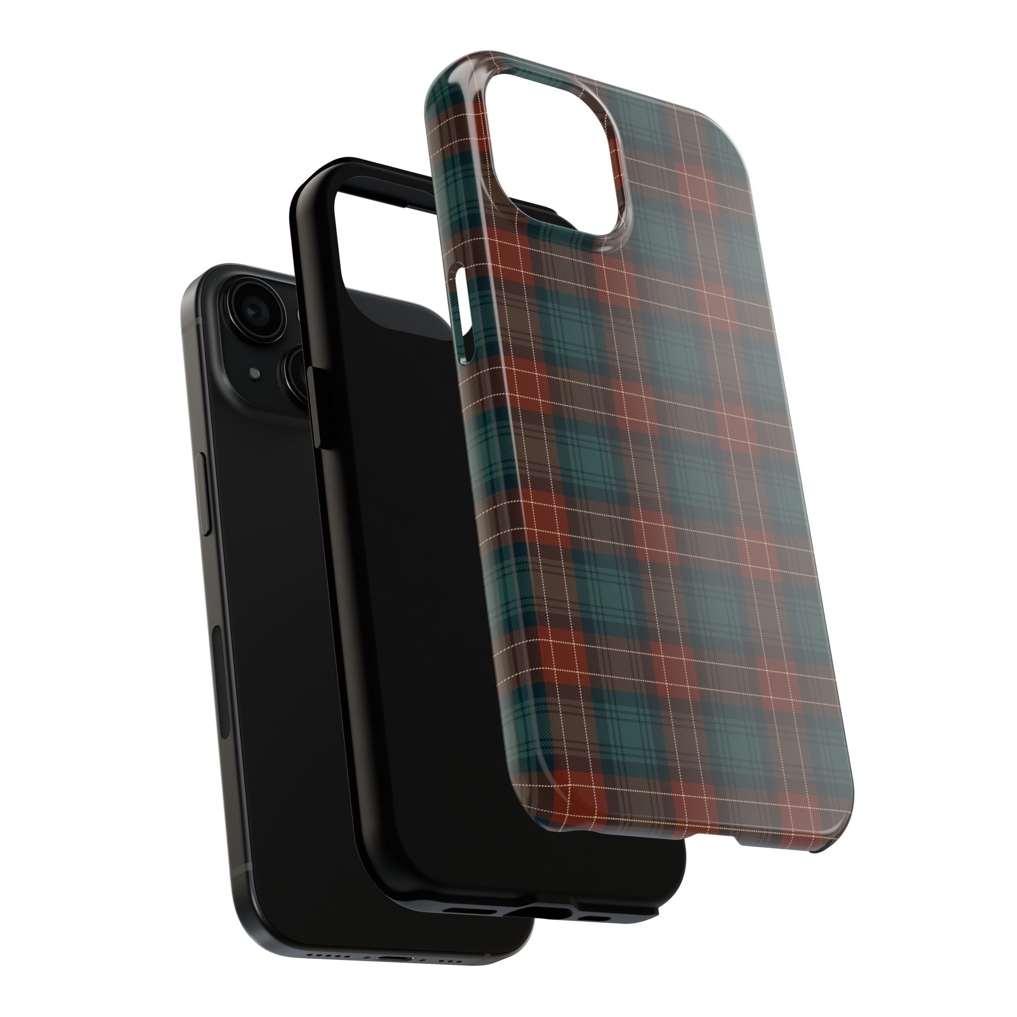 green-and-red-scottish-tartan-plaid-iphone-case-durable-tough-case-iphone-15-16-pro-max-trendy-scottish-tartan-plaid-green-re