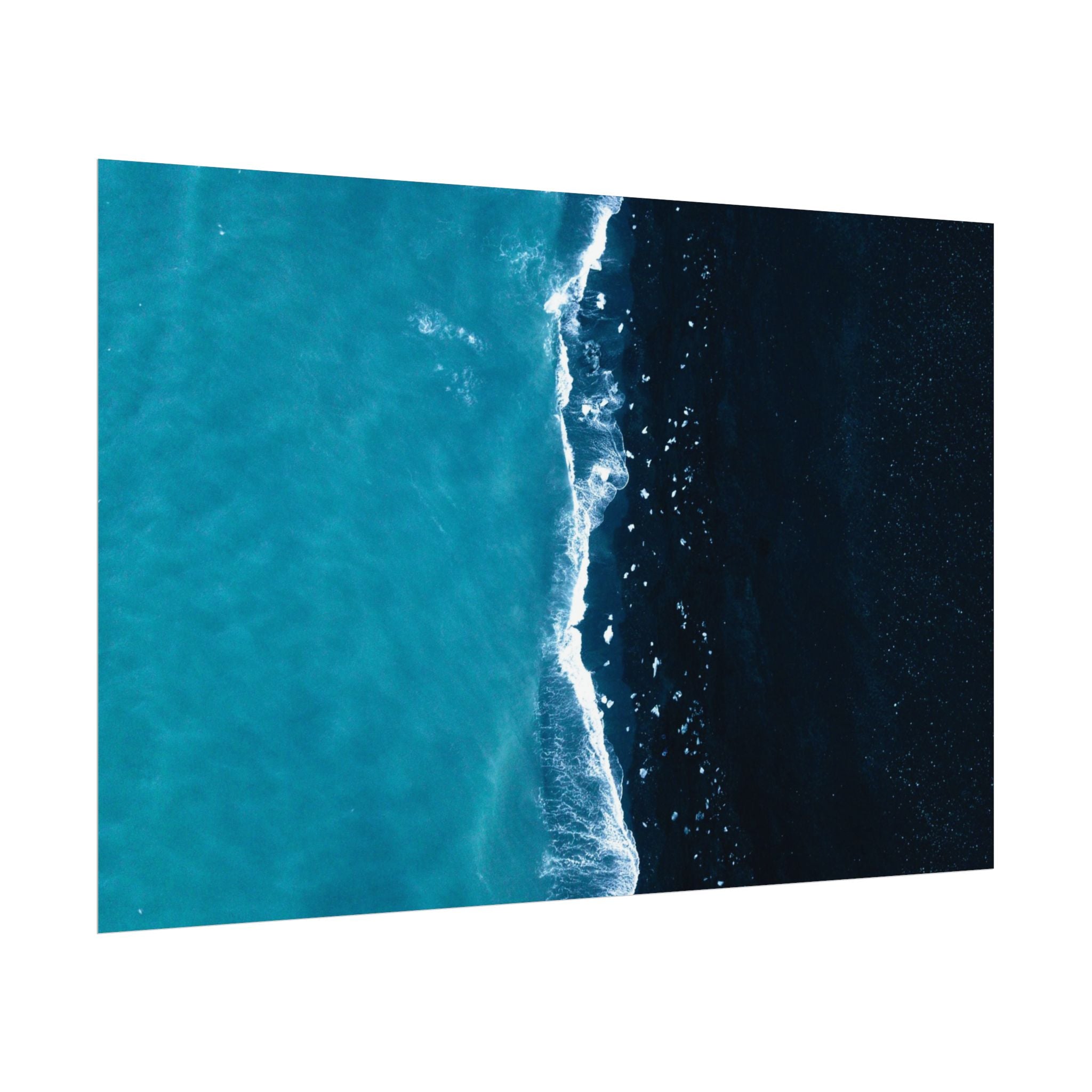 ocean-minimalist-decor-poster-print-beach-wall-art-coastal-photography-blue-ocean-print-sand-landscape-home-office-decoration
