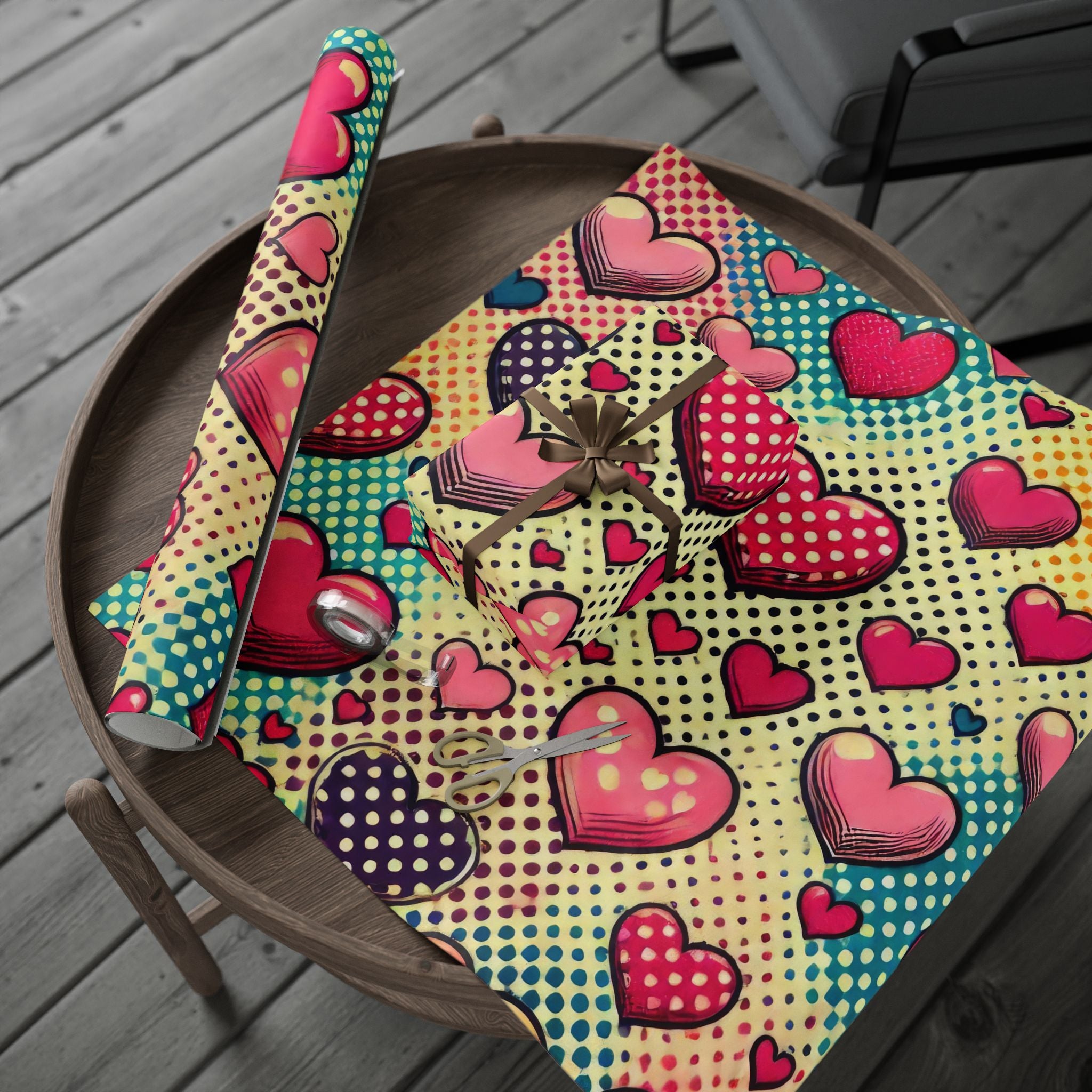 valentines-day-pop-art-gift-wrapping-papers-v-day-gift-wrap-roll-heart-love-pattern-romantic-present-packaging-anniversary-bi