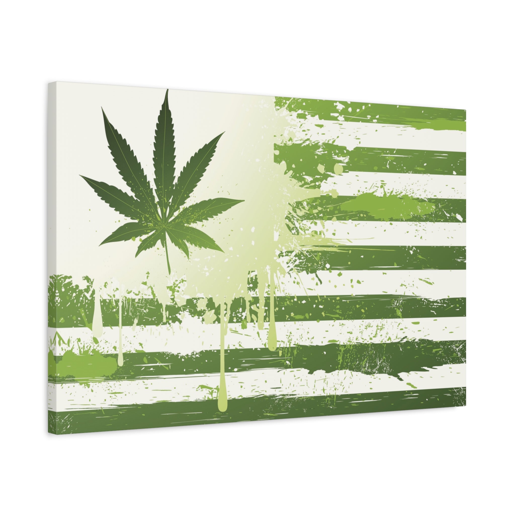canvas-print-marijuana-republic-weed-mary-jane-funny-home-decor-wall-art-stretched-matte-wall-hanging-decorative-weed-art-mar