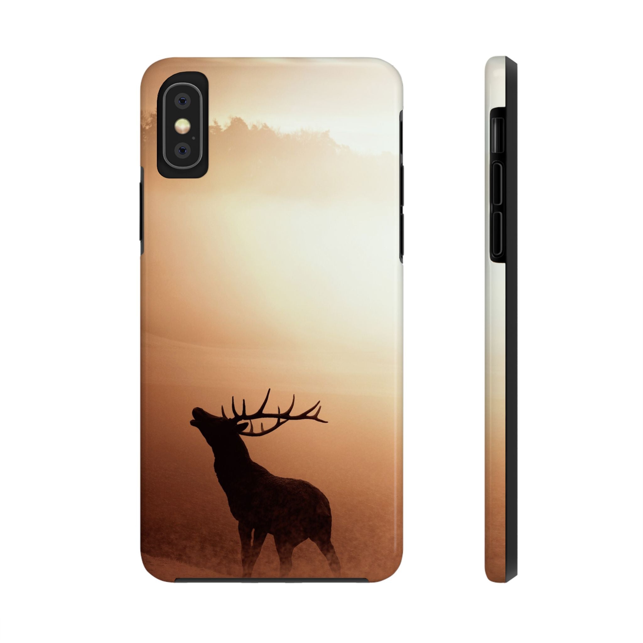 tough-phone-cases-elk-sunset-nature-design-iphone-protective-case-phone-cover-wildlife-lover-gift-outdoor-adventure-accessory