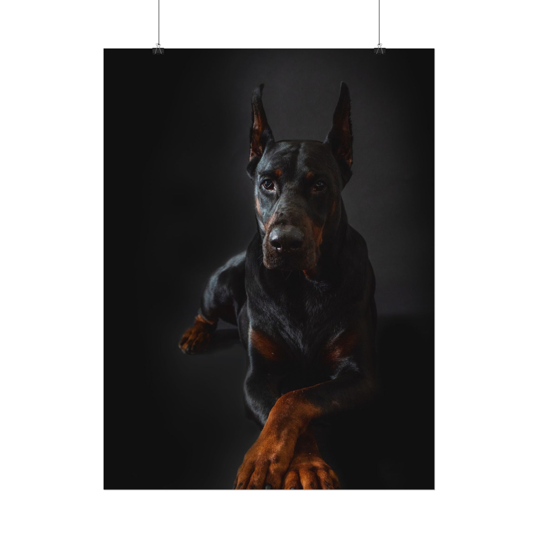 doberman-pincher-poster-print-rolled-posters-wall-art-home-decor-dog-lover-gift-animal-art-room-decoration