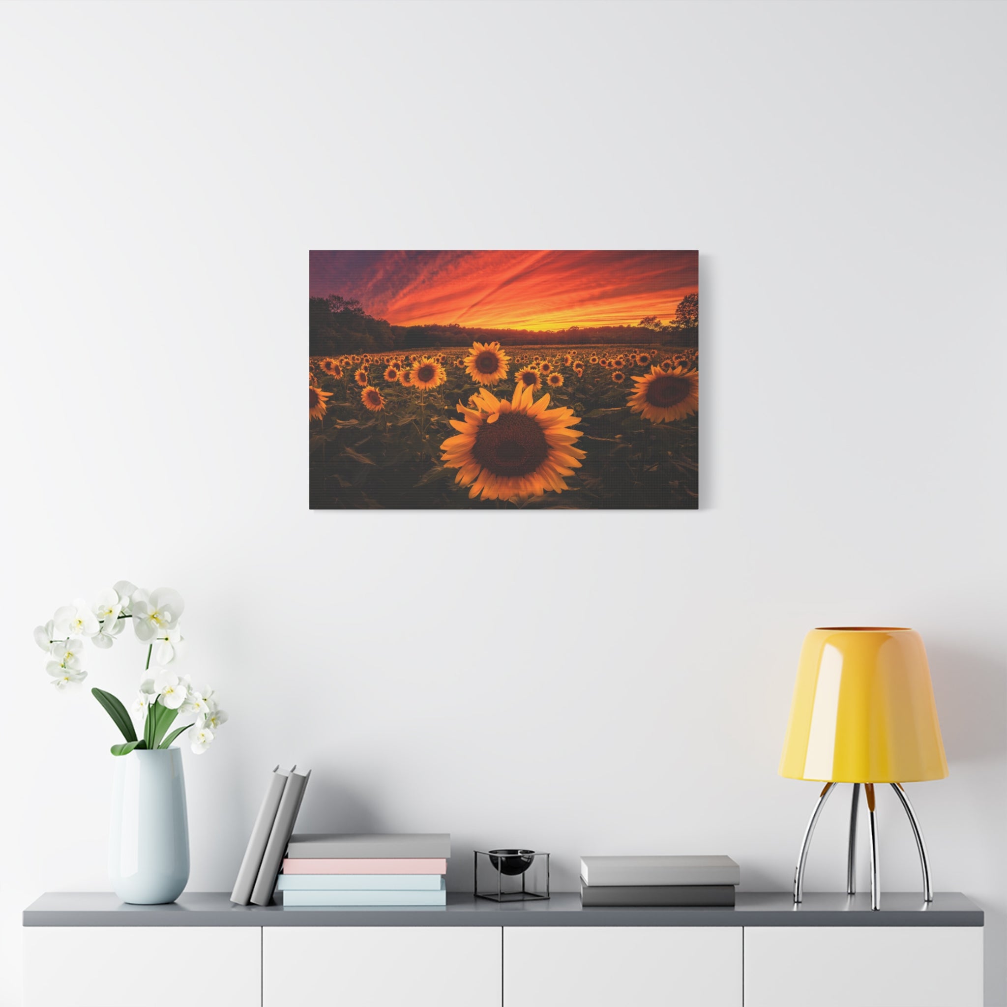 canvas-print-sun-flower-sunset-wall-art-decor-home-decor-nature-art-floral-print-gift-for-nature-lovers-farmhouse-wall-decor