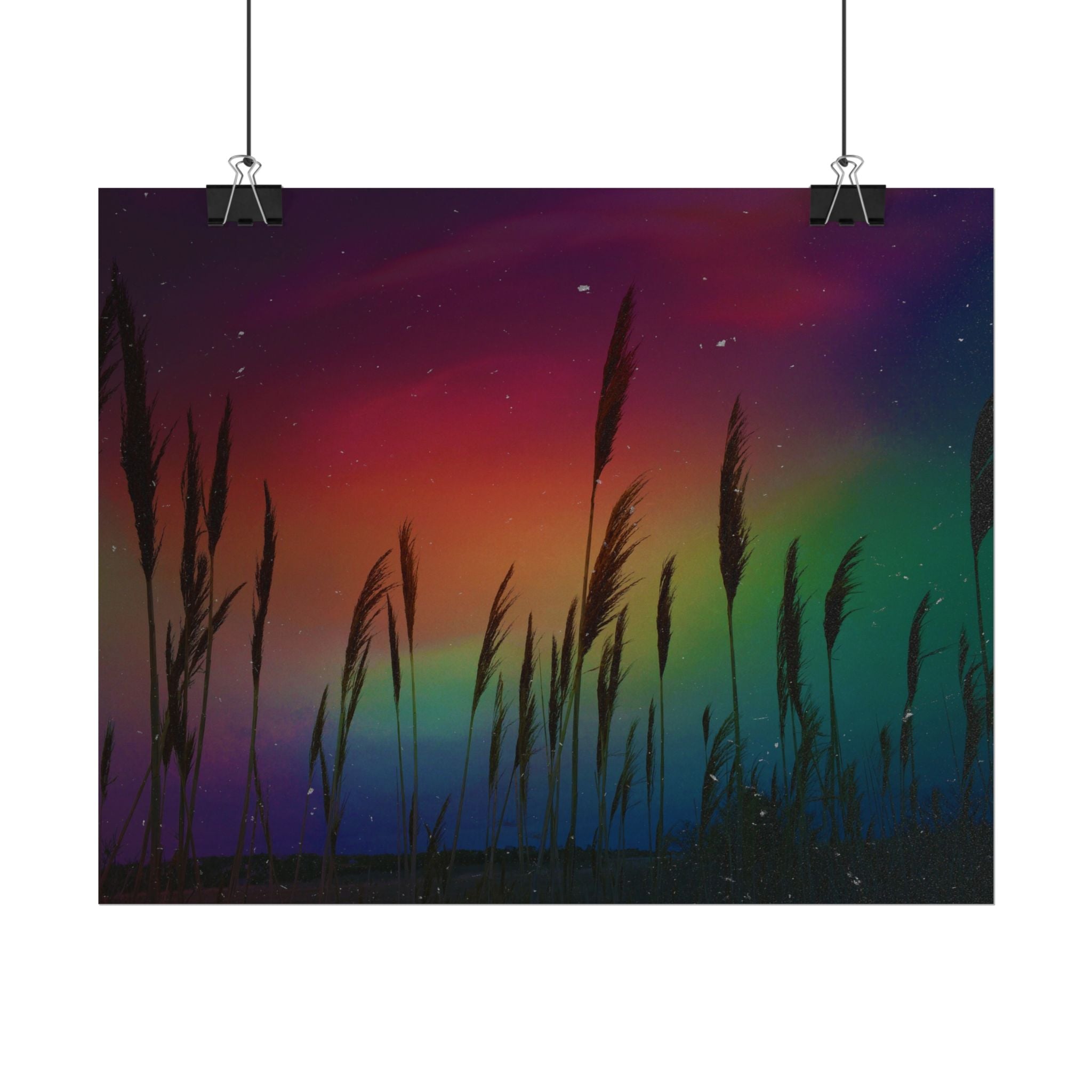 aurora-borealis-poster-wall-art-scenery-northern-lights-poster-print-home-wall-decor-starry-night-picture-housewarming-gifts-