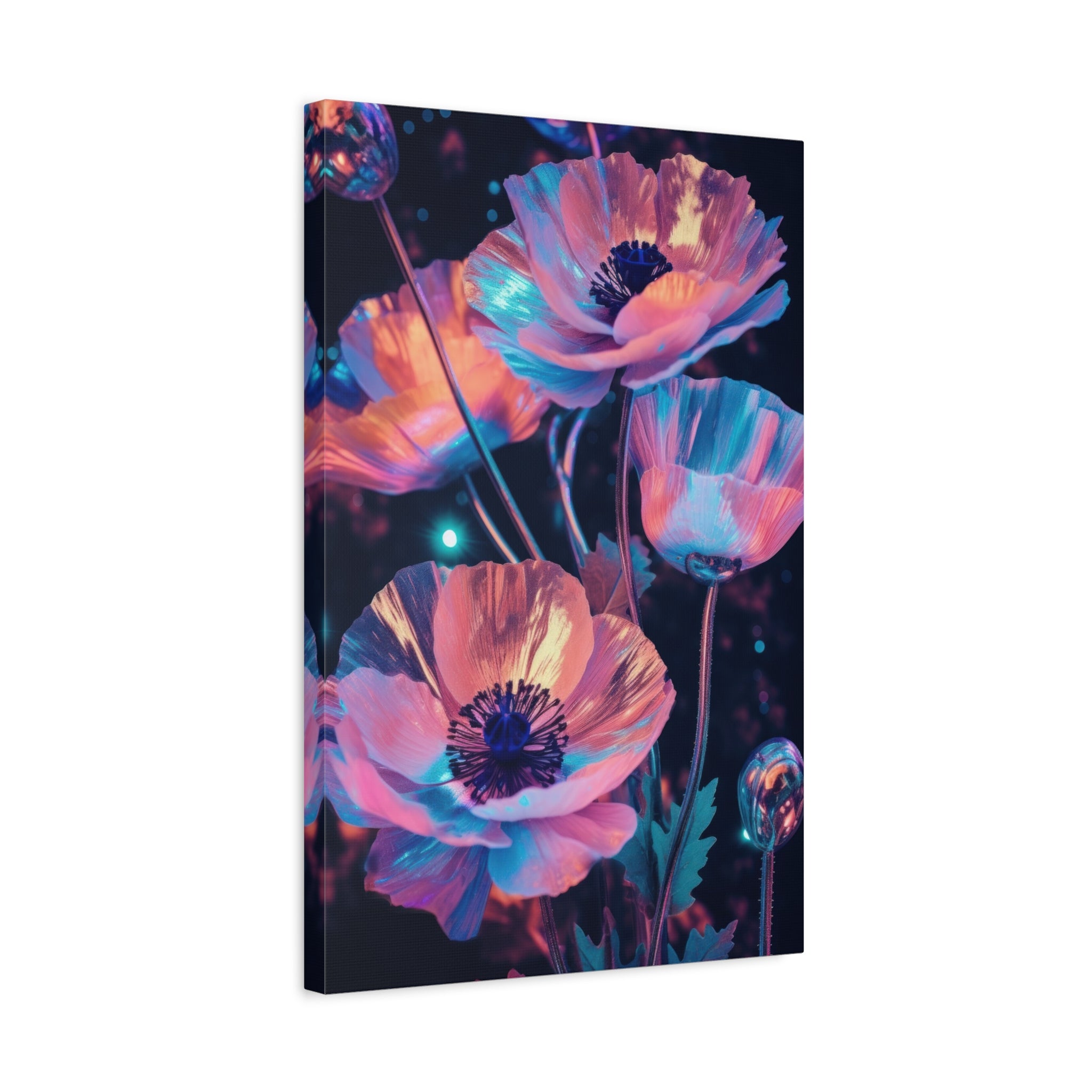 canvas-print-poppy-flower-art-pearl-floral-wall-art-floral-print-flower-print-nature-wall-decor-flower-wall-decor-housewarmin