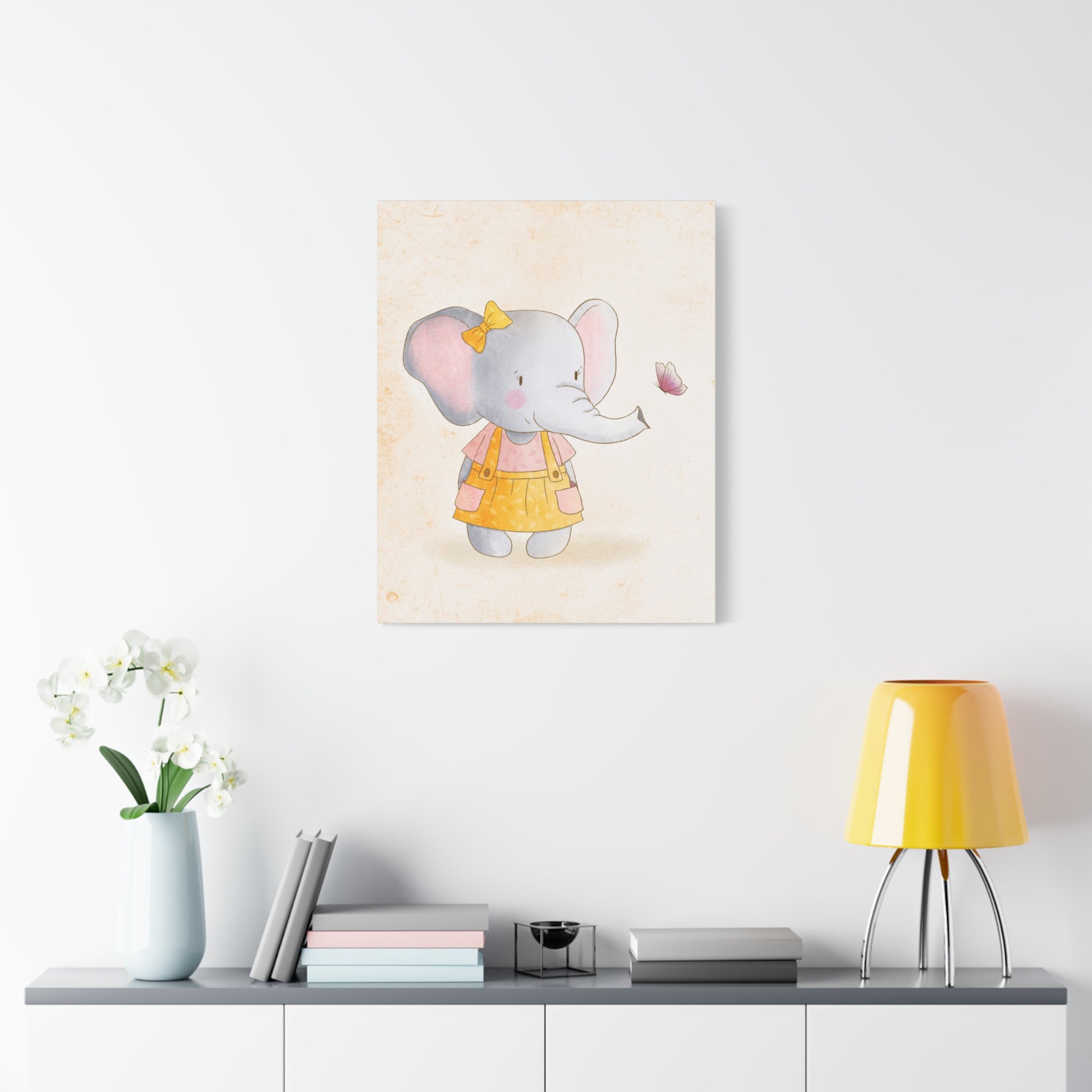 canvas-wall-art-cute-elephant-nursery-decor-baby-elephant-print-nursery-art-cute-elephant-decoration-baby-nursery-cute-animal