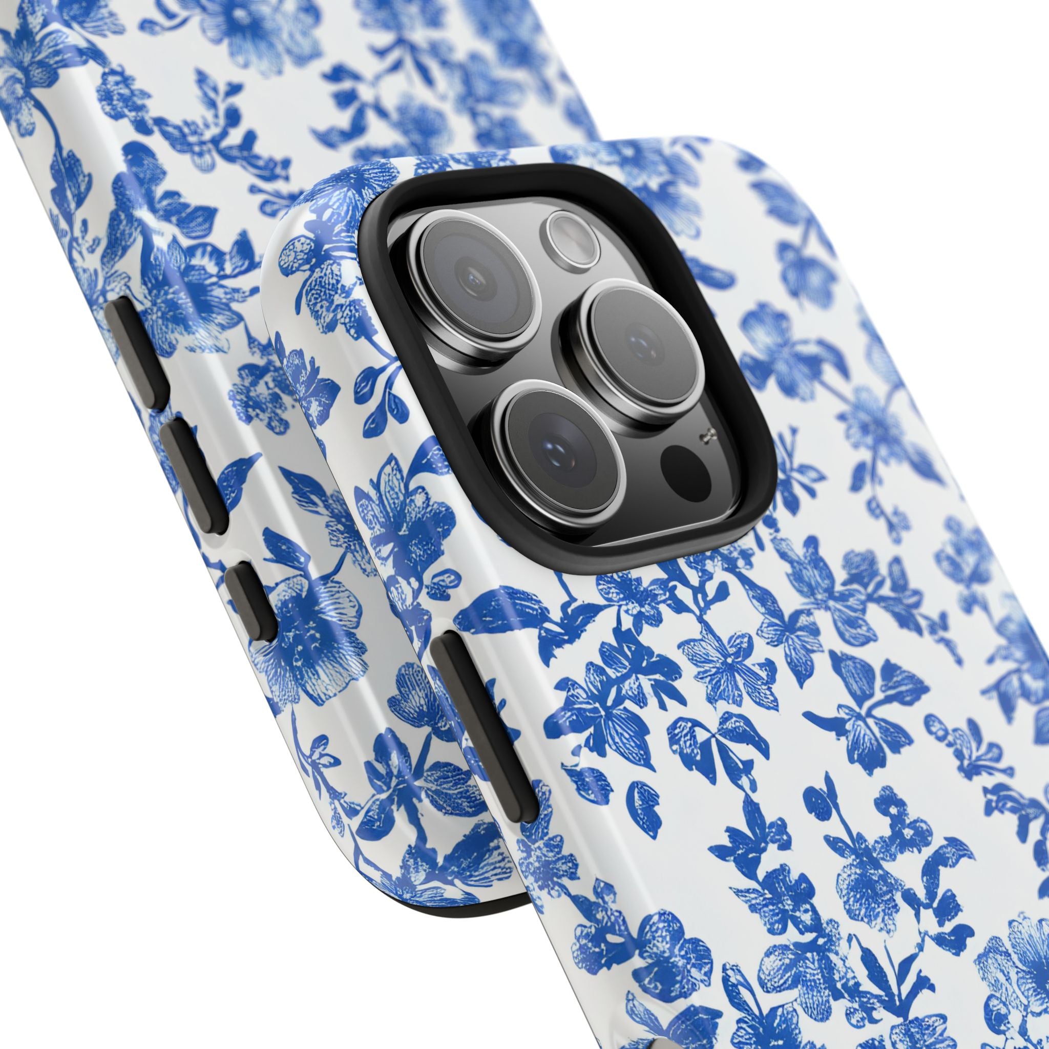 french-toile-floral-tough-iphone-case-blue-iphone-cover-protective-iphone-case-hard-shell-iphone-case-vintage-design-phone-ca