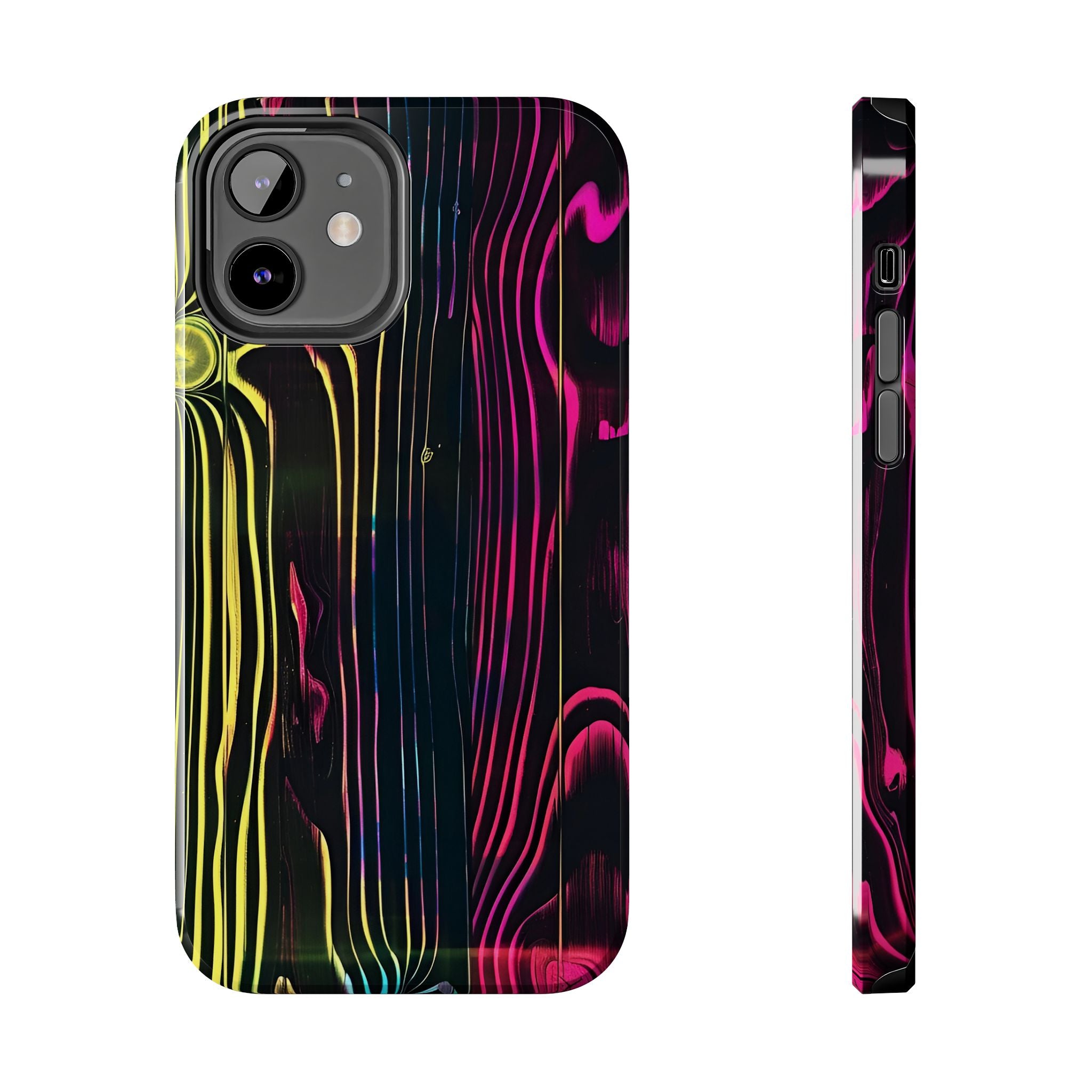 disco-neon-tough-iphone-cases-wood-grain-texture-iphone-case-cover-protective-iphone-shell-unique-iphone-accessories-iphone-1