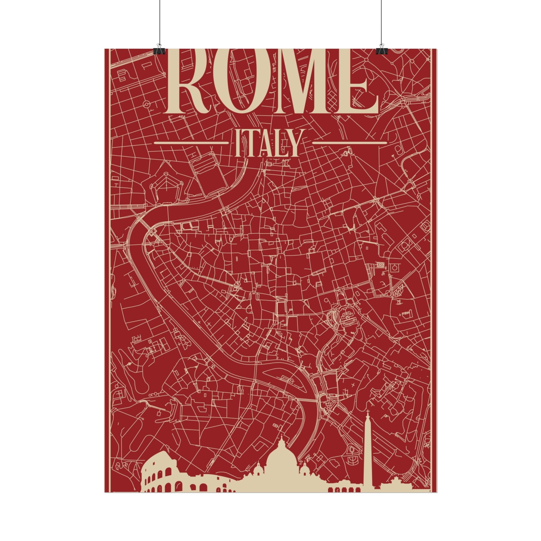rome-italy-travel-poster-rolled-posters-for-home-decor-wall-art-print-italian-cityscape-wall-hanging