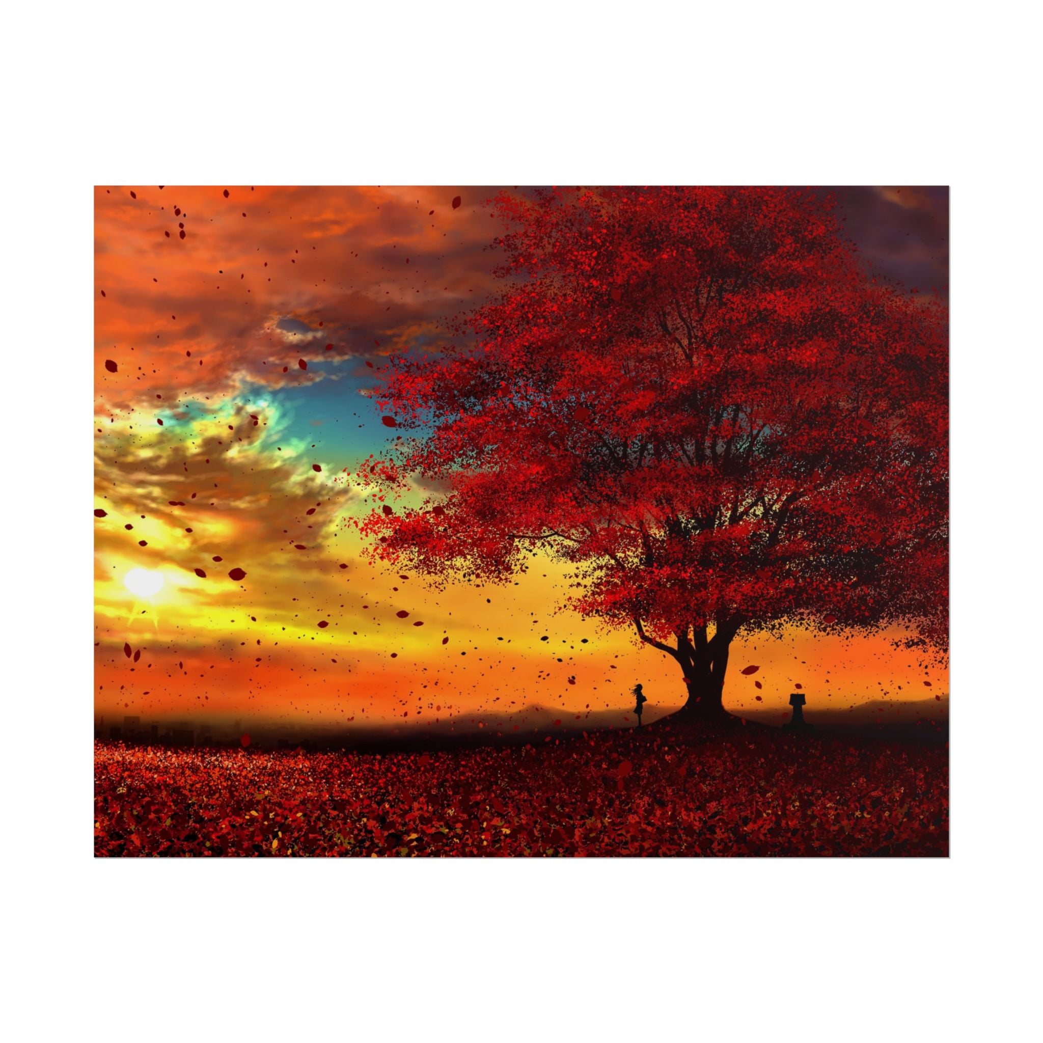 sunset-scenery-autumn-poster-print-wall-art-decor-home-decoration-nature-artwork-gift-idea-wall-hanging