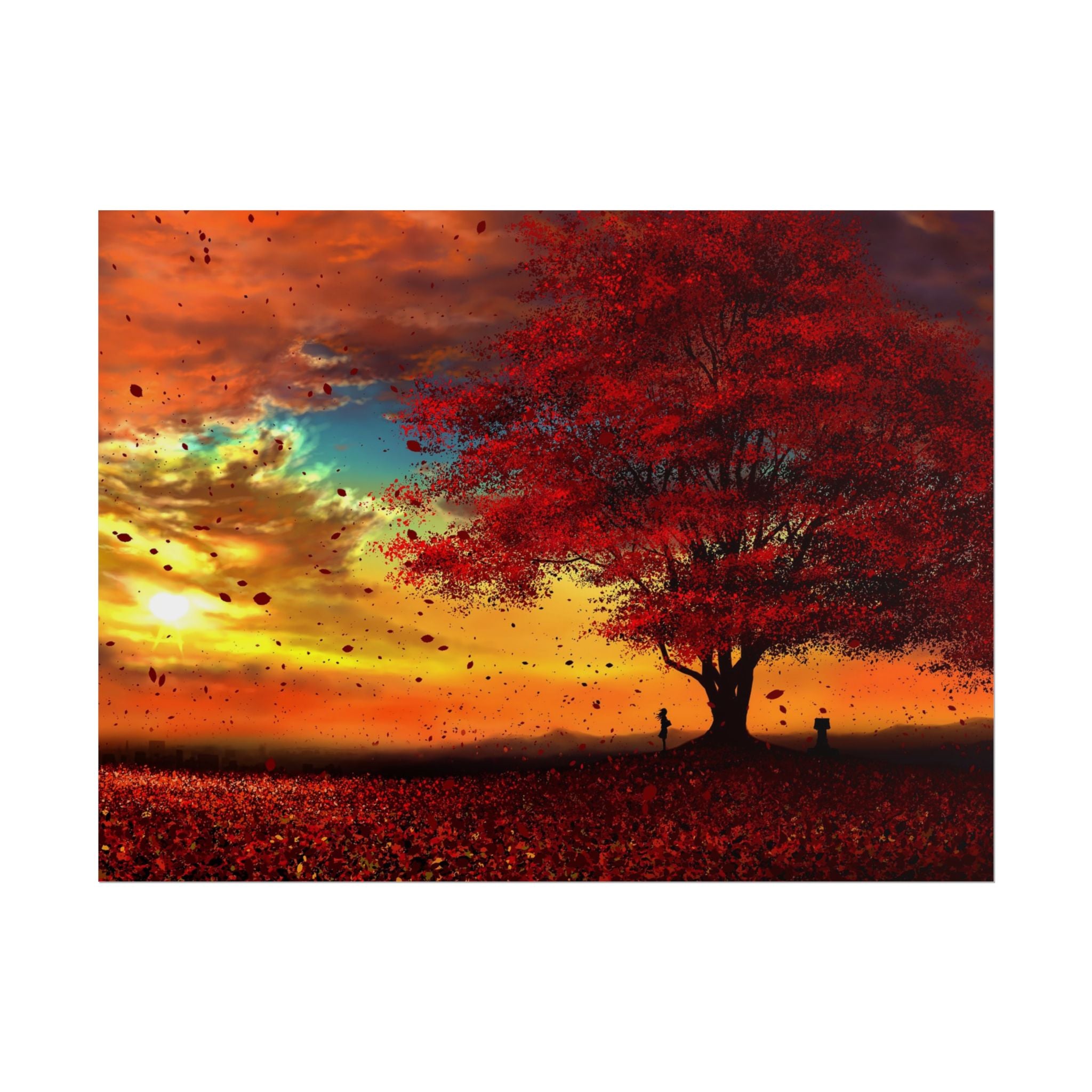 sunset-scenery-autumn-poster-print-wall-art-decor-home-decoration-nature-artwork-gift-idea-wall-hanging