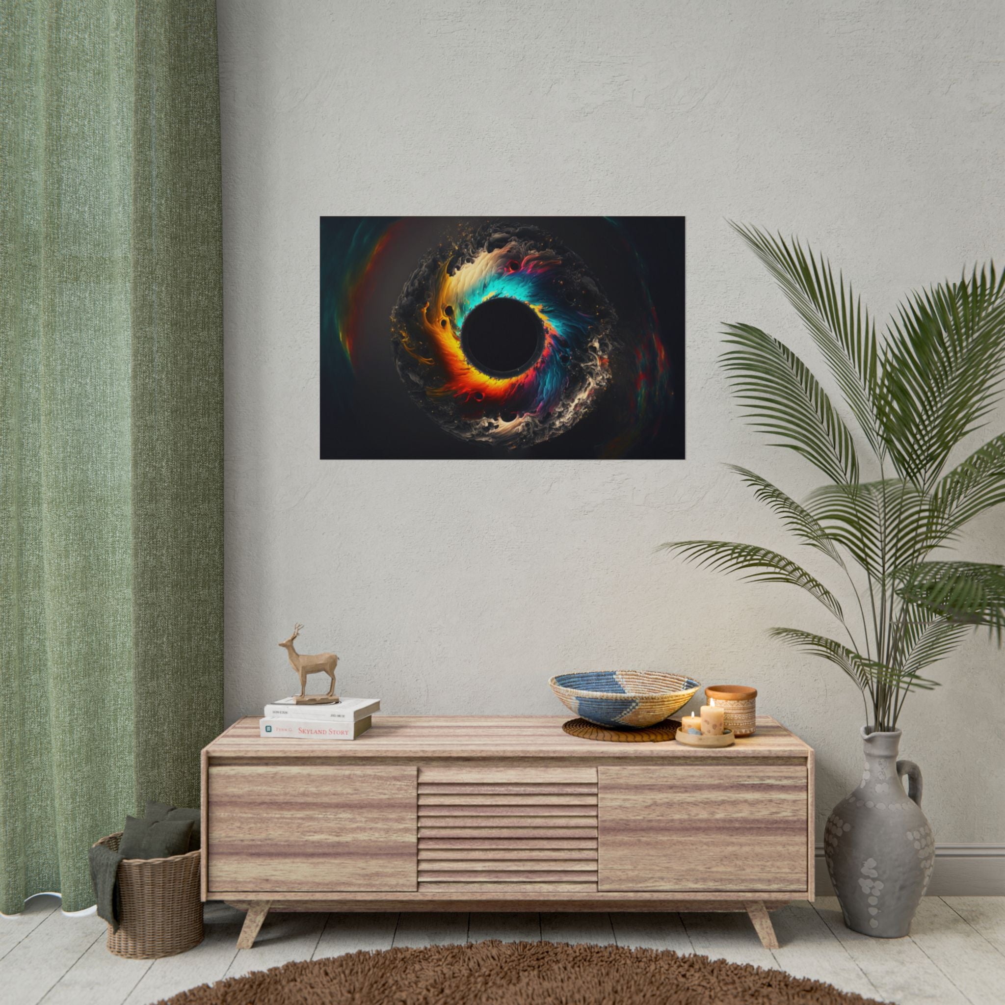 colorful-eye-poster-wall-art-black-hole-wall-decor-abstract-eye-artwork-home-decor-living-room-decor