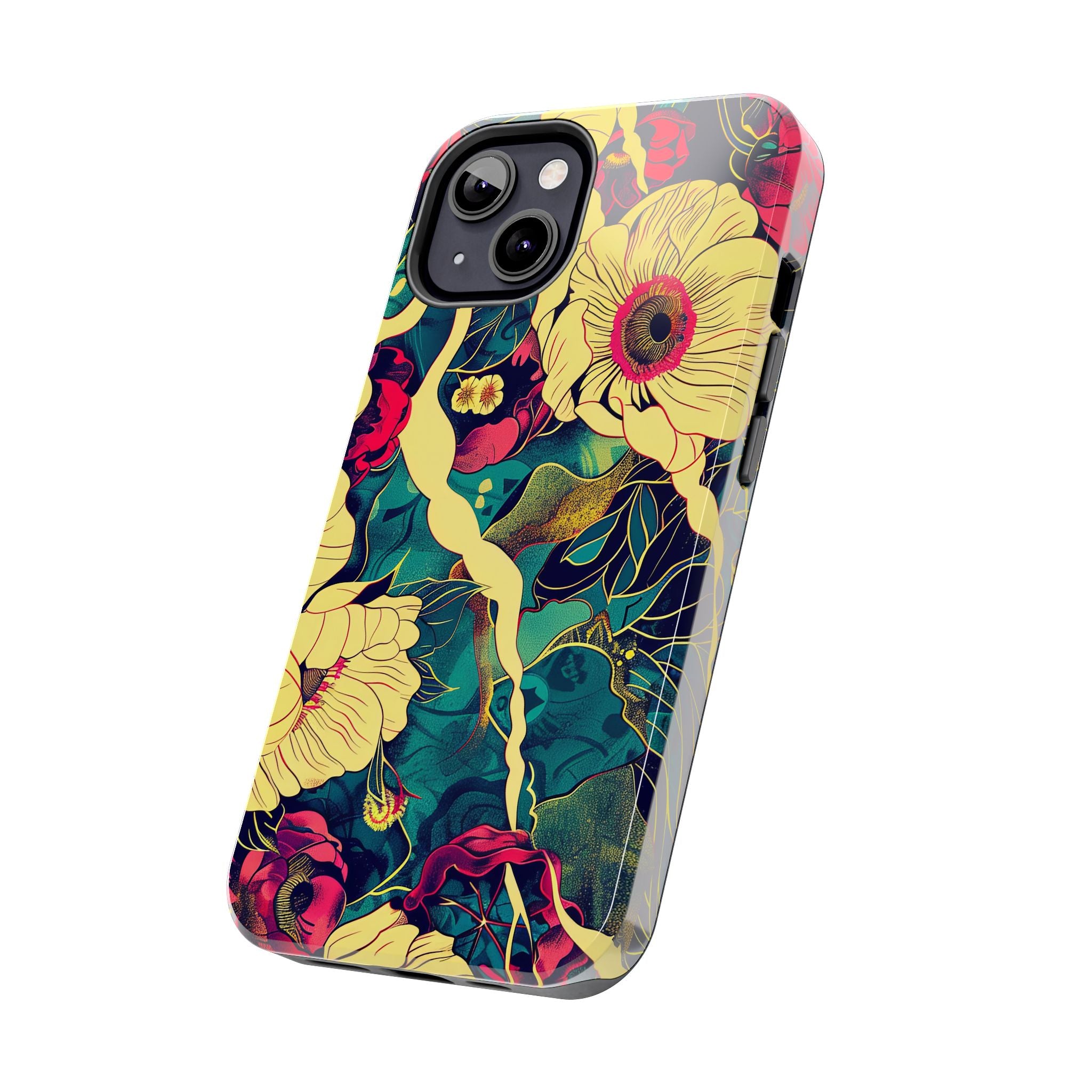 iphone-tough-case-retro-japanese-flowers-floral-phone-cover-vintage-japanese-style-protective-phone-case-asian-floral-design-