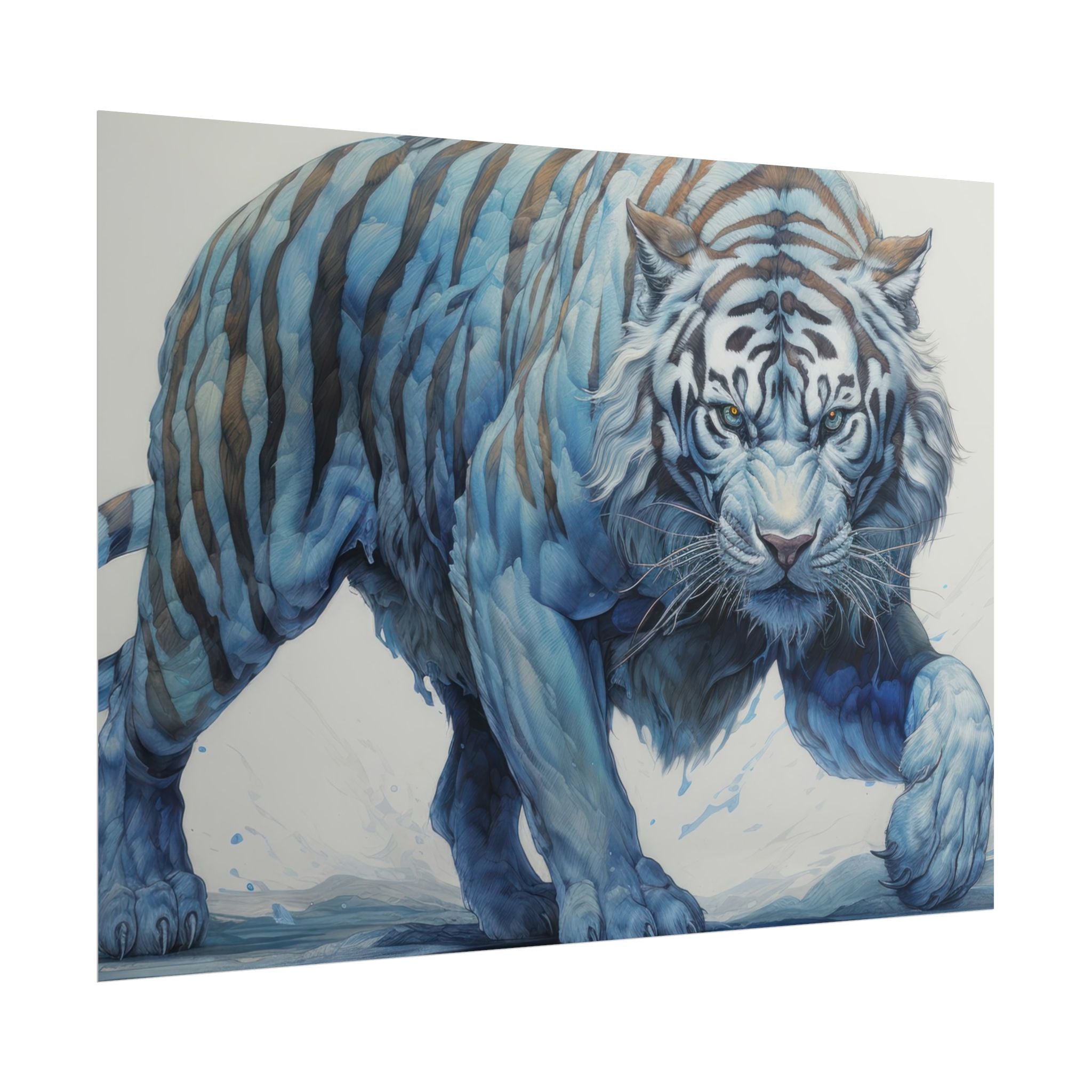 fantasy-white-tiger-poster-print-rolled-posters-for-wall-decor-tiger-wall-art-safari-animal-art-print-home-office-decor-jungl