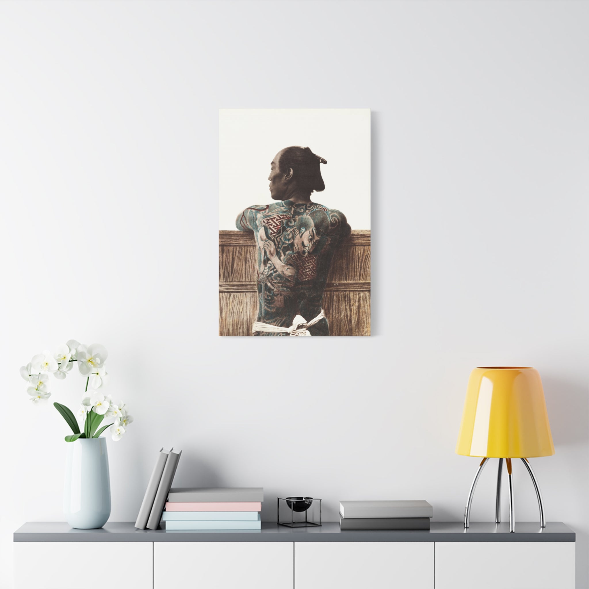 canvas-print-japanese-yakuza-tattoo-art-wall-decor-matte-stretched-art-print-kimbei-photography-perfect-for-home-decor-gifts-