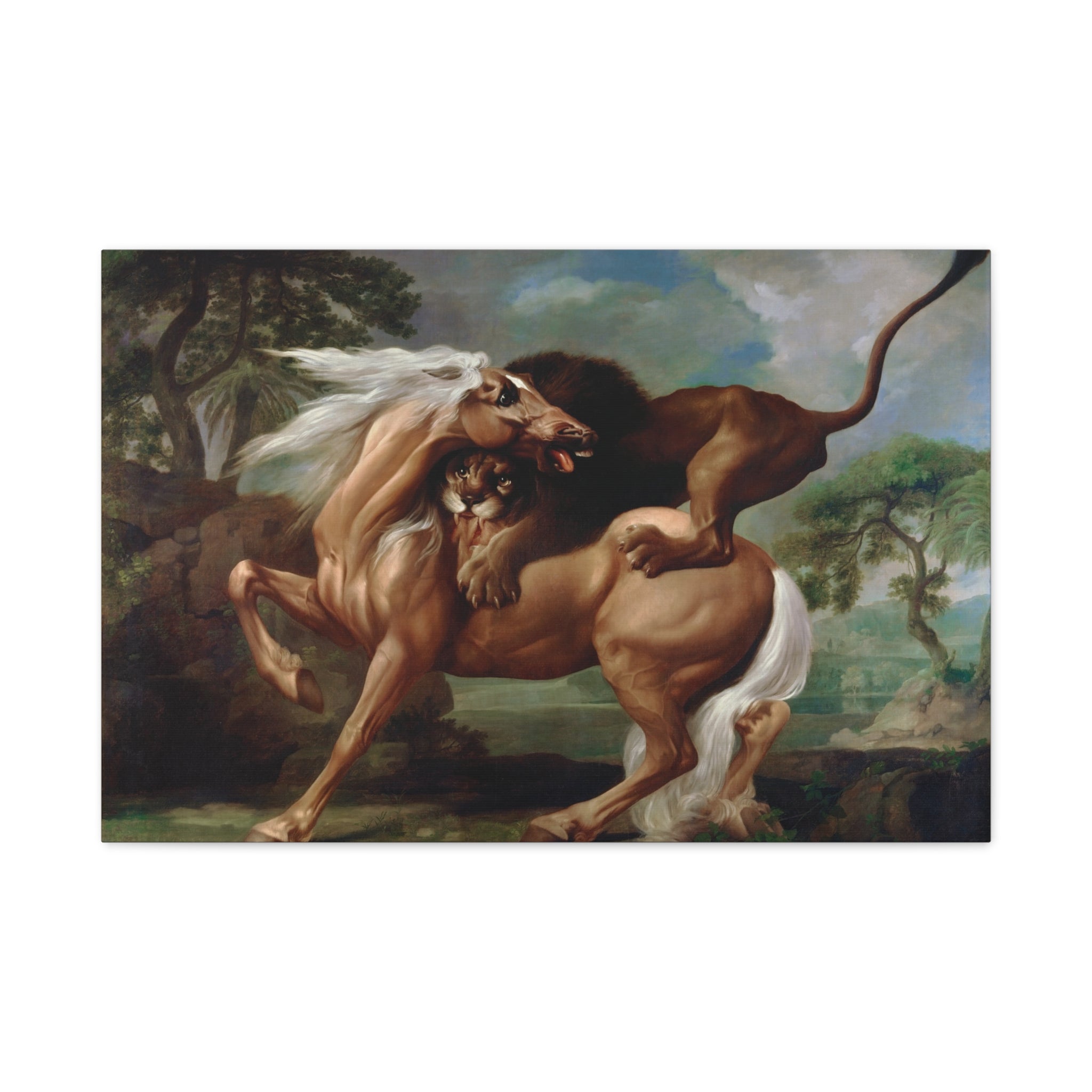 canvas-print-lion-attacking-horse-wall-art-decor-george-stubbs-painting-farm-house-decoration-hunting-art-african-wall-art