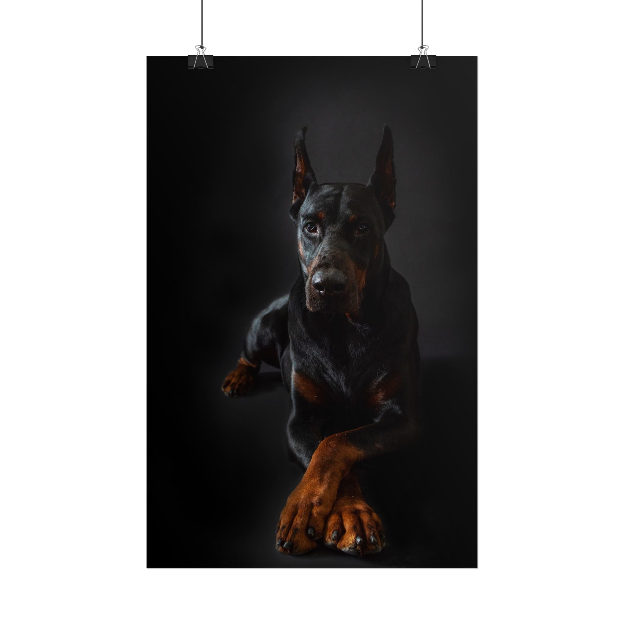doberman-pincher-poster-print-rolled-posters-wall-art-home-decor-dog-lover-gift-animal-art-room-decoration