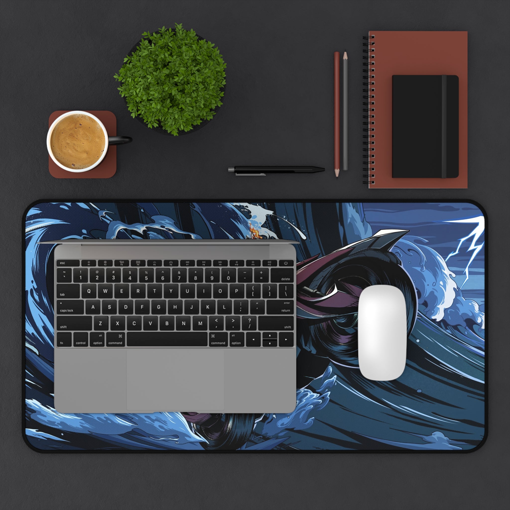 Genshin Impact Mavuika Mousepad - Desk Mat - XL Anime Gaming Pad - Waifu Extended Desk Pad - Genshin