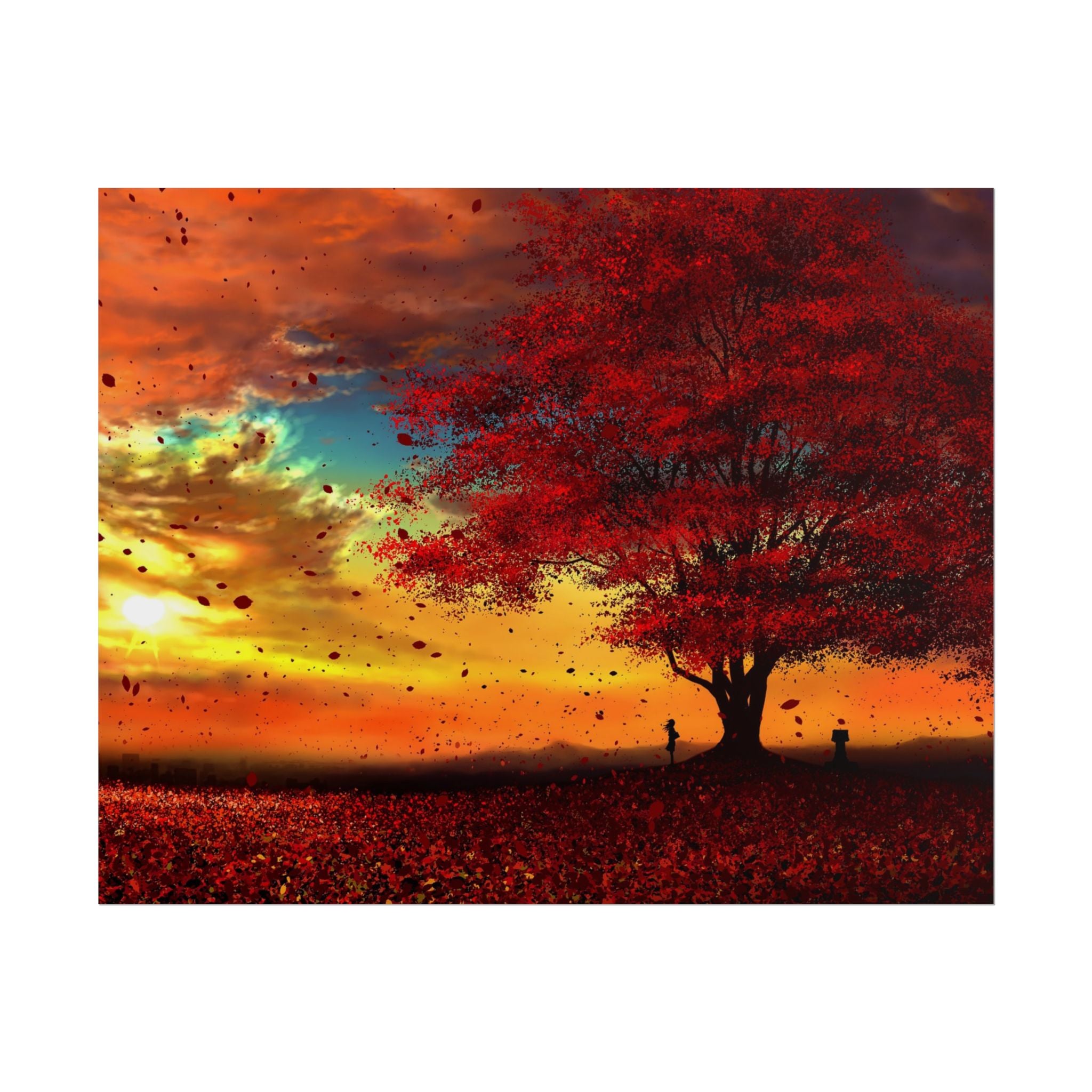sunset-scenery-autumn-poster-print-wall-art-decor-home-decoration-nature-artwork-gift-idea-wall-hanging