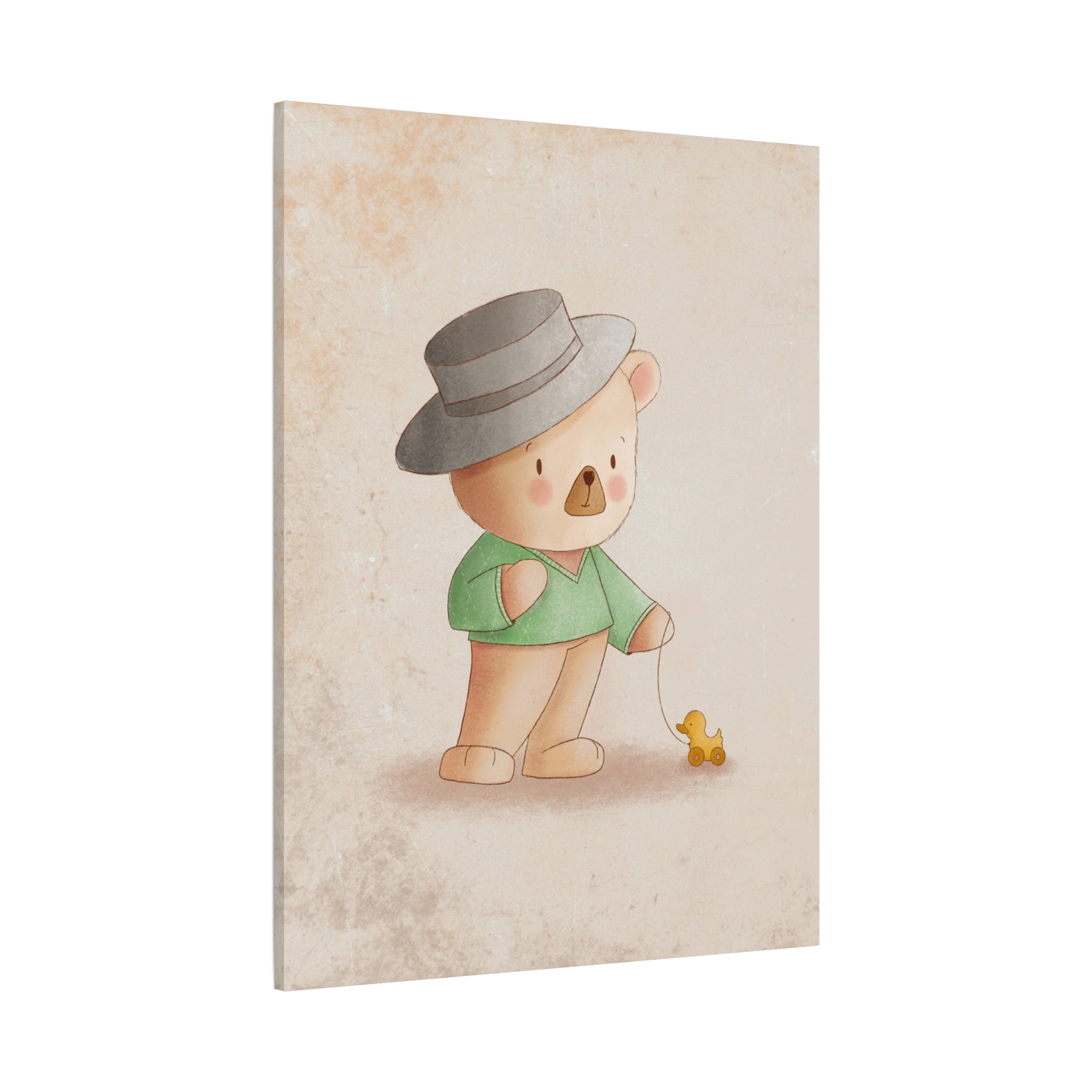 canvas-wall-art-cute-bear-nursery-decor-baby-bear-print-stretched-canvas-nursery-art-cute-bear-decoration-baby-nursery-cute-a