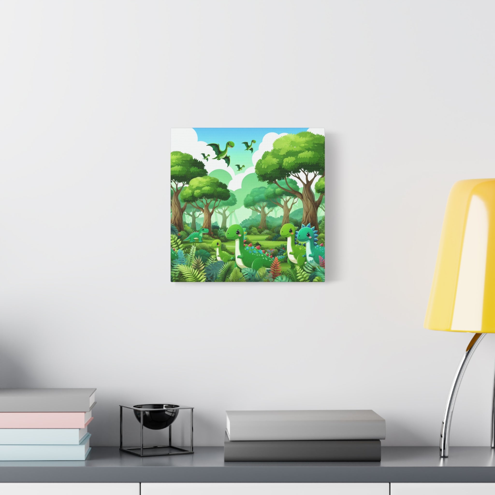 canvas-wall-art-cute-dinosaur-nursery-decor-baby-dinosaur-print-stretched-canvas-nursery-art-cute-dinosaur-decoration-baby-nu