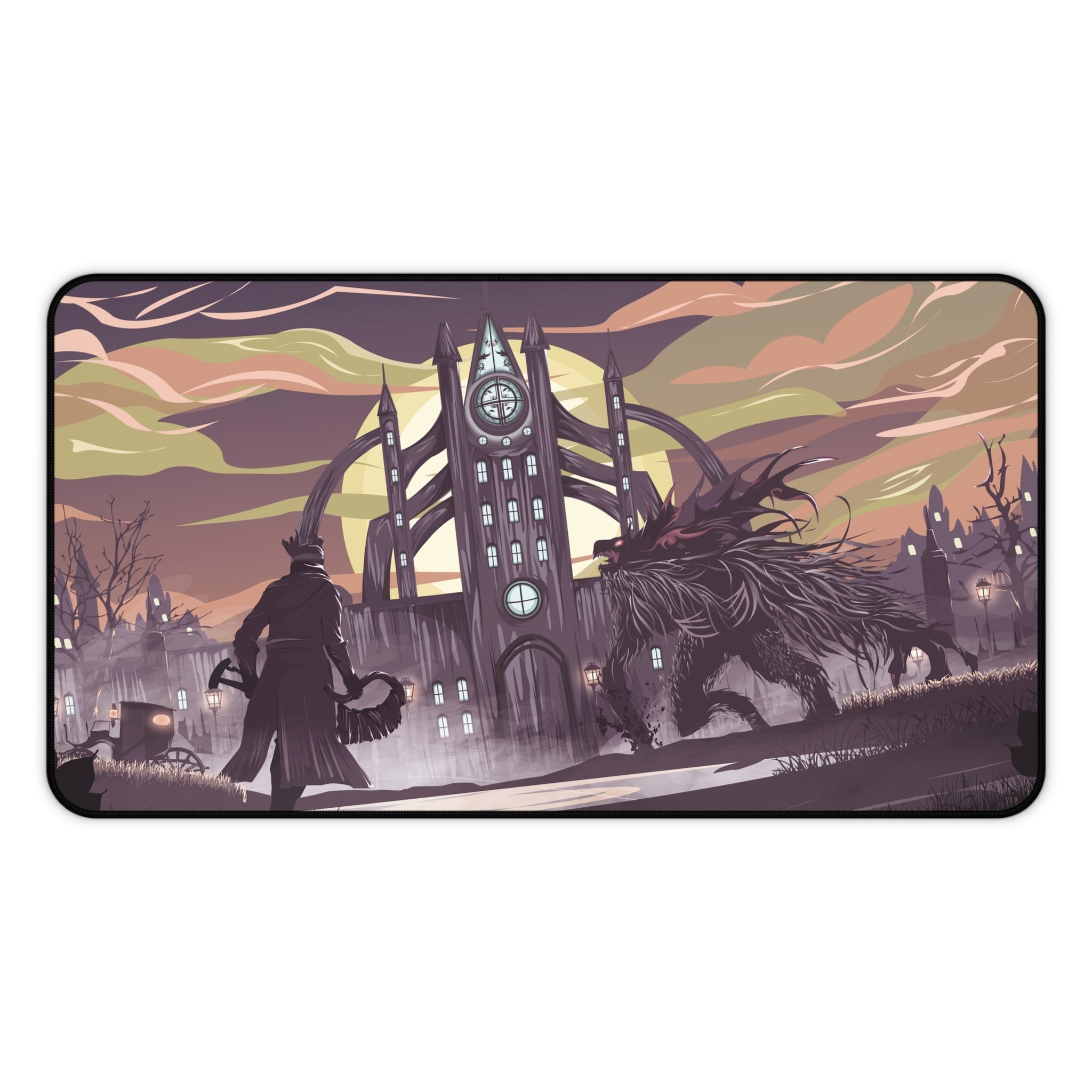 bloodborne-artwork-mouse-pad-the-hunter-desk-pad-large-gaming-desk-mat-fantasy-protective-desk-pad-gamer-gift