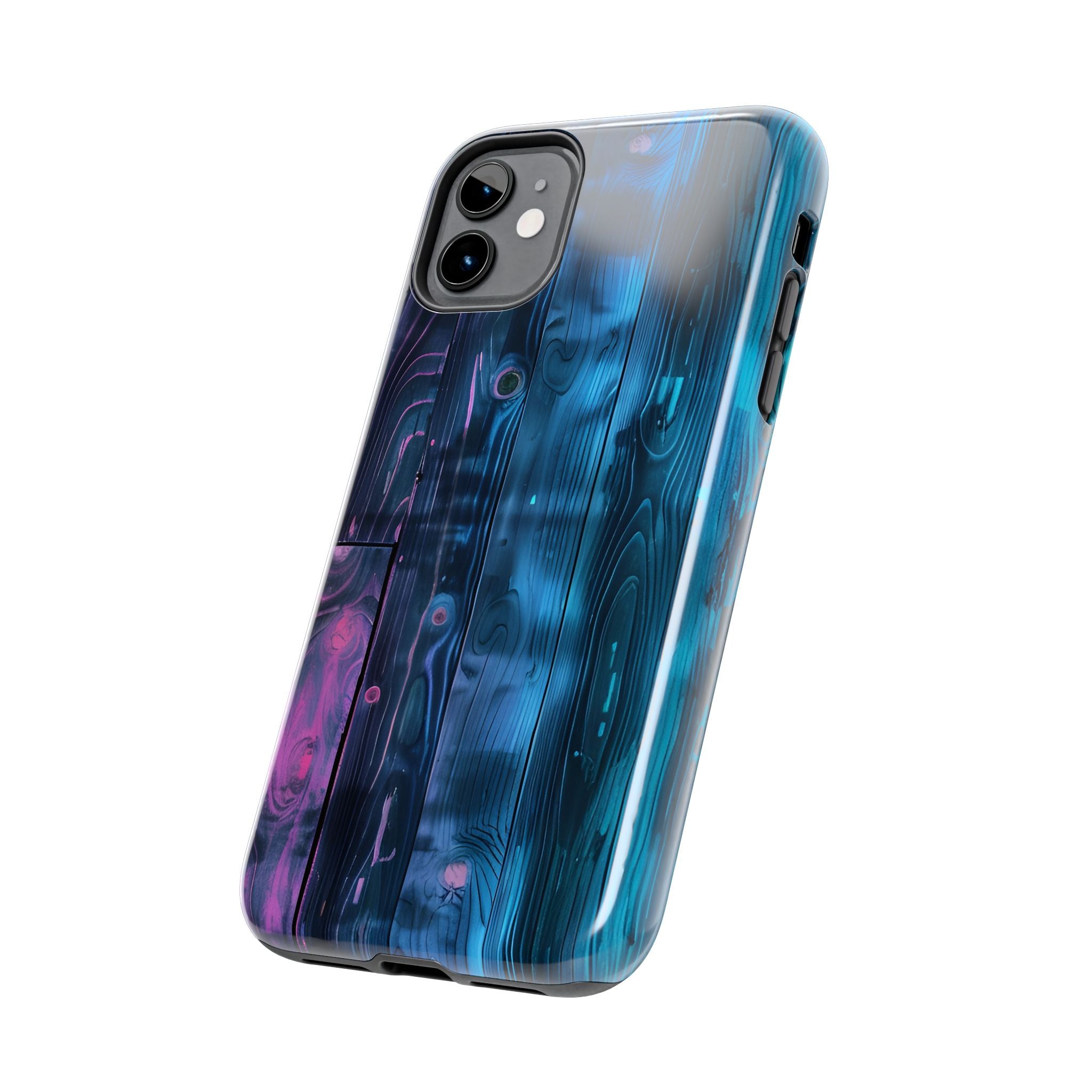 disco-neon-tough-iphone-cases-wood-grain-texture-iphone-case-cover-protective-iphone-shell-unique-iphone-accessories-iphone-1