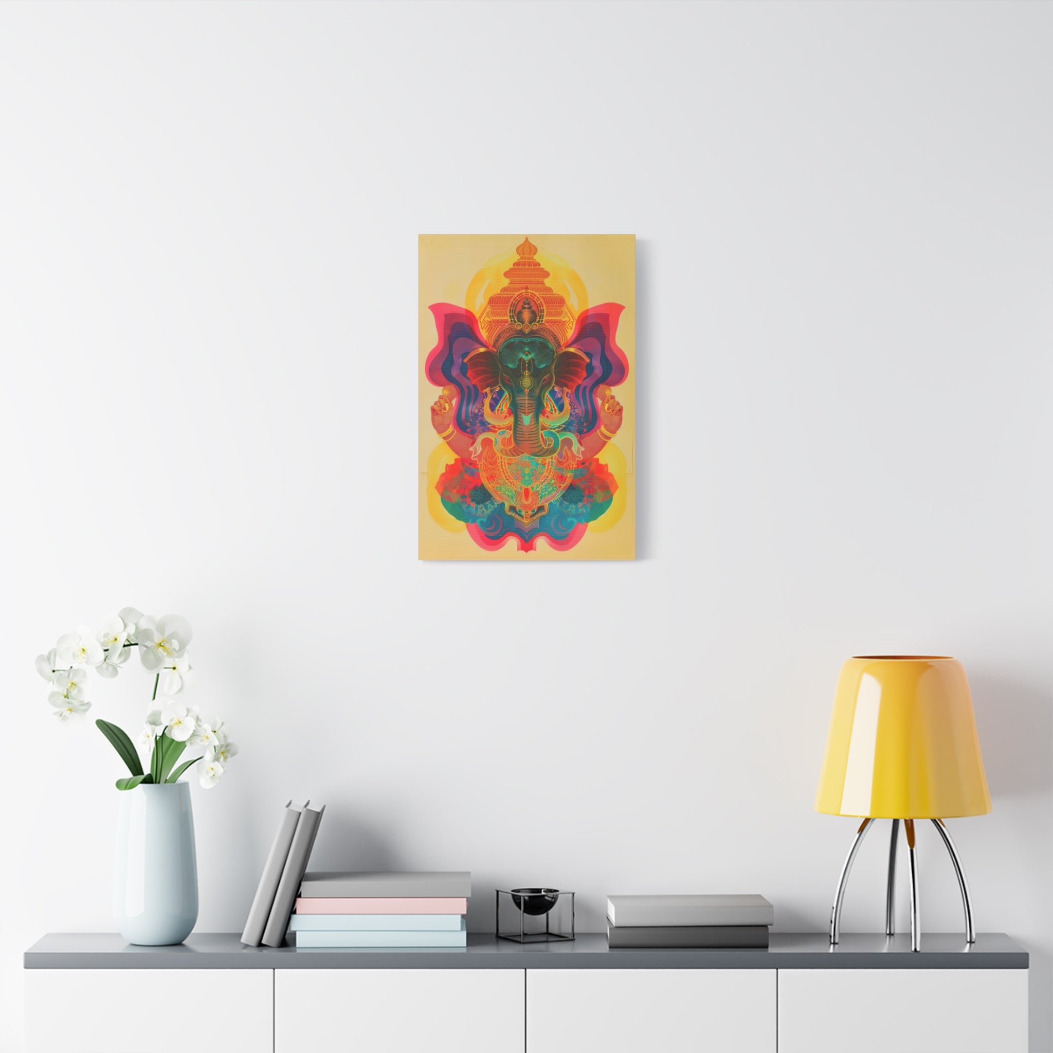 colorful-ganesha-canvas-print-wall-art-decor-spiritual-home-decor-lord-ganesha-deity-art-hindu-god-painting-ethnic-wall-hangi