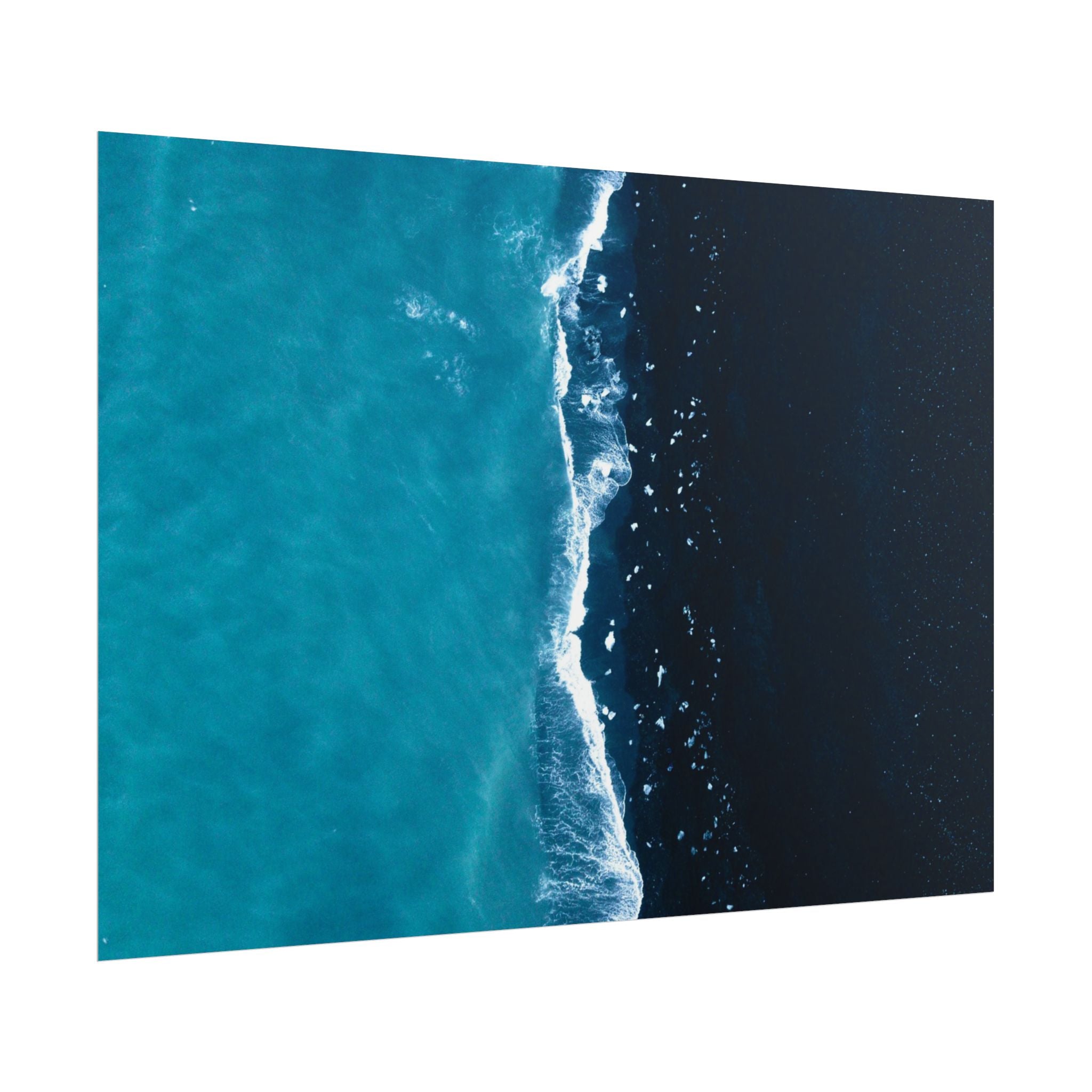 ocean-minimalist-decor-poster-print-beach-wall-art-coastal-photography-blue-ocean-print-sand-landscape-home-office-decoration