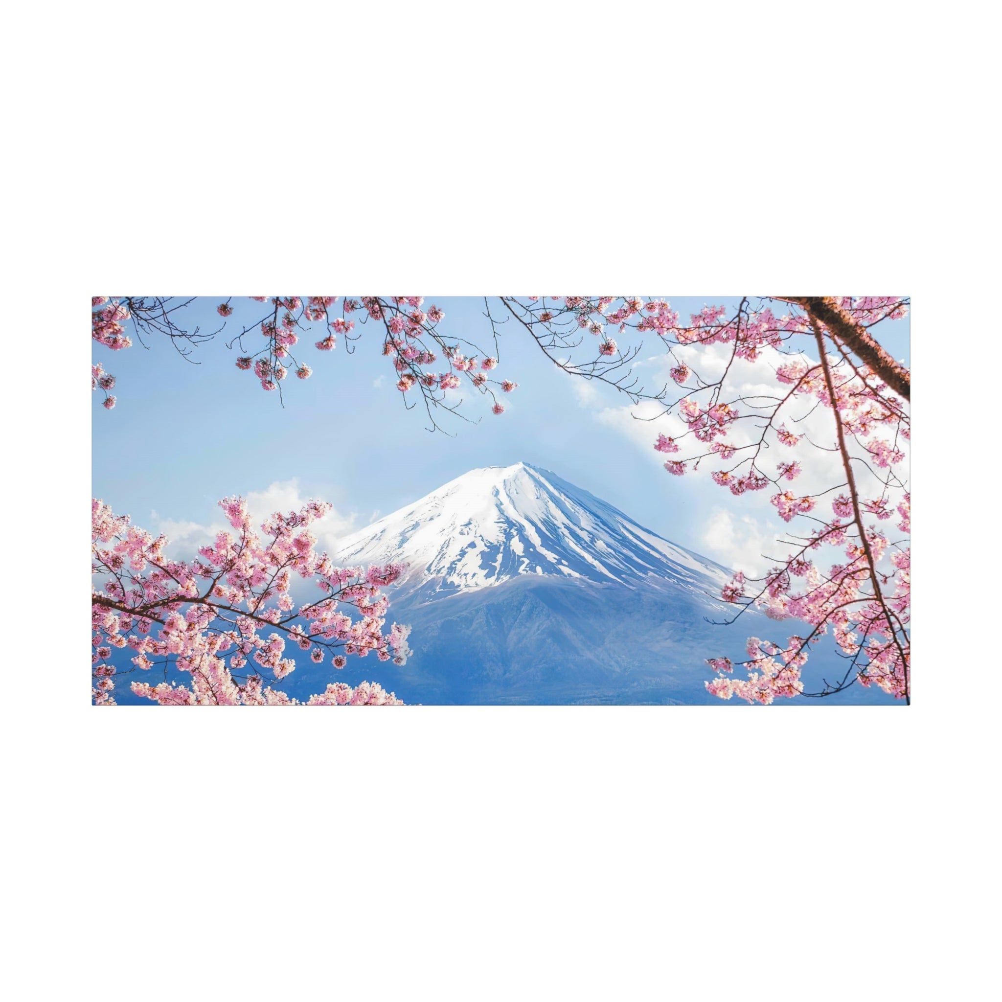 canvas-print-mount-fuji-cherry-blossom-wall-art-scenery-winter-sakura-flower-decor-stretched-matte-japanese-landscape-home-de