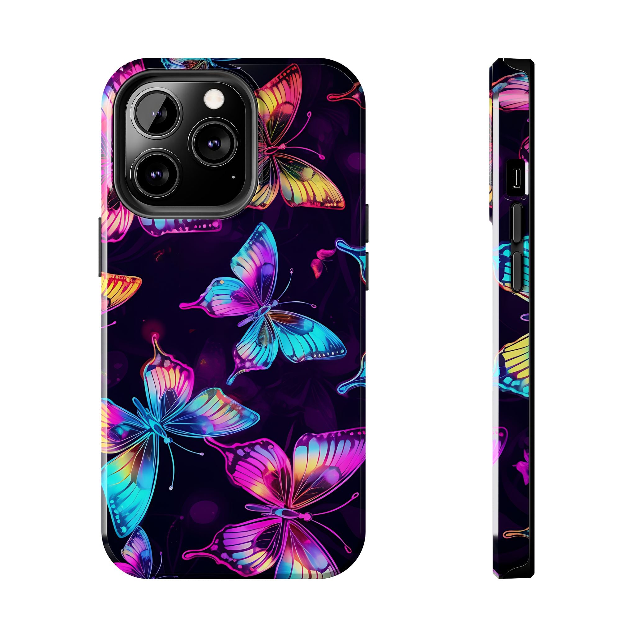 neon-glitter-butterfly-tough-phone-case-iphone-cover-protective-phone-case-sparkly-cellphone-case-glittery-phone-cover-tough-