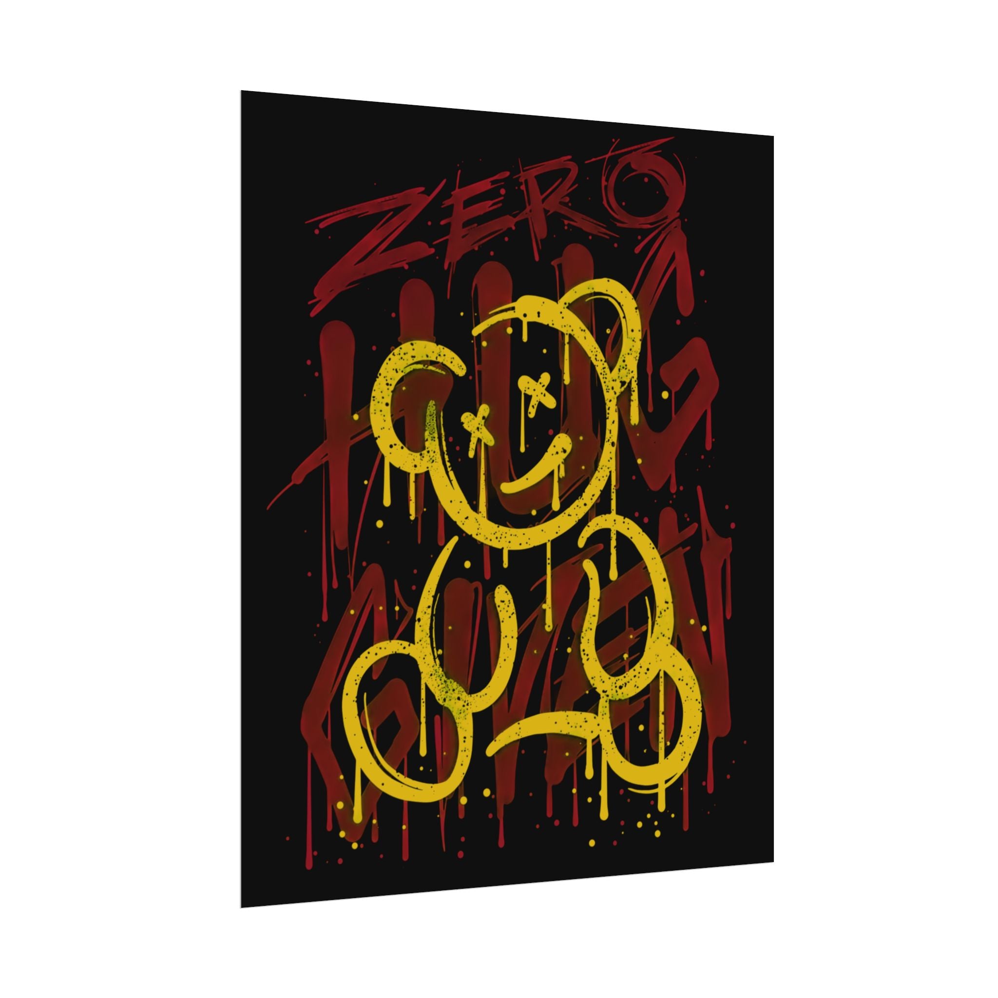 zero-hug-given-poster-print-teddy-bear-print-graffiti-wall-art-fun-wall-art-moody-wall-art-emotional-wall-decor