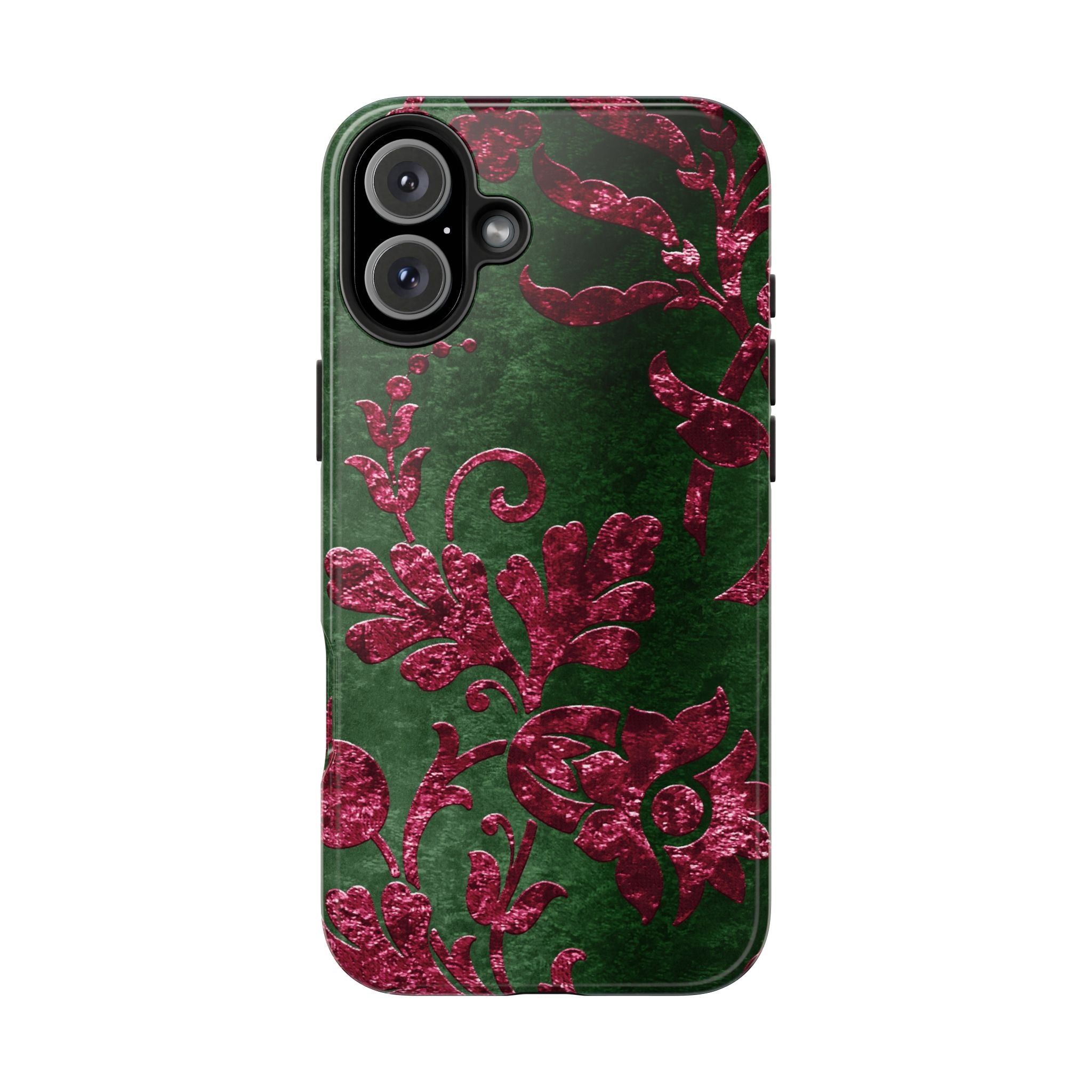 embossed-burgundy-velvet-tough-iphone-case-protective-iphone-cover-heavy-duty-iphone-case-rugged-phone-case-durable-smartphon