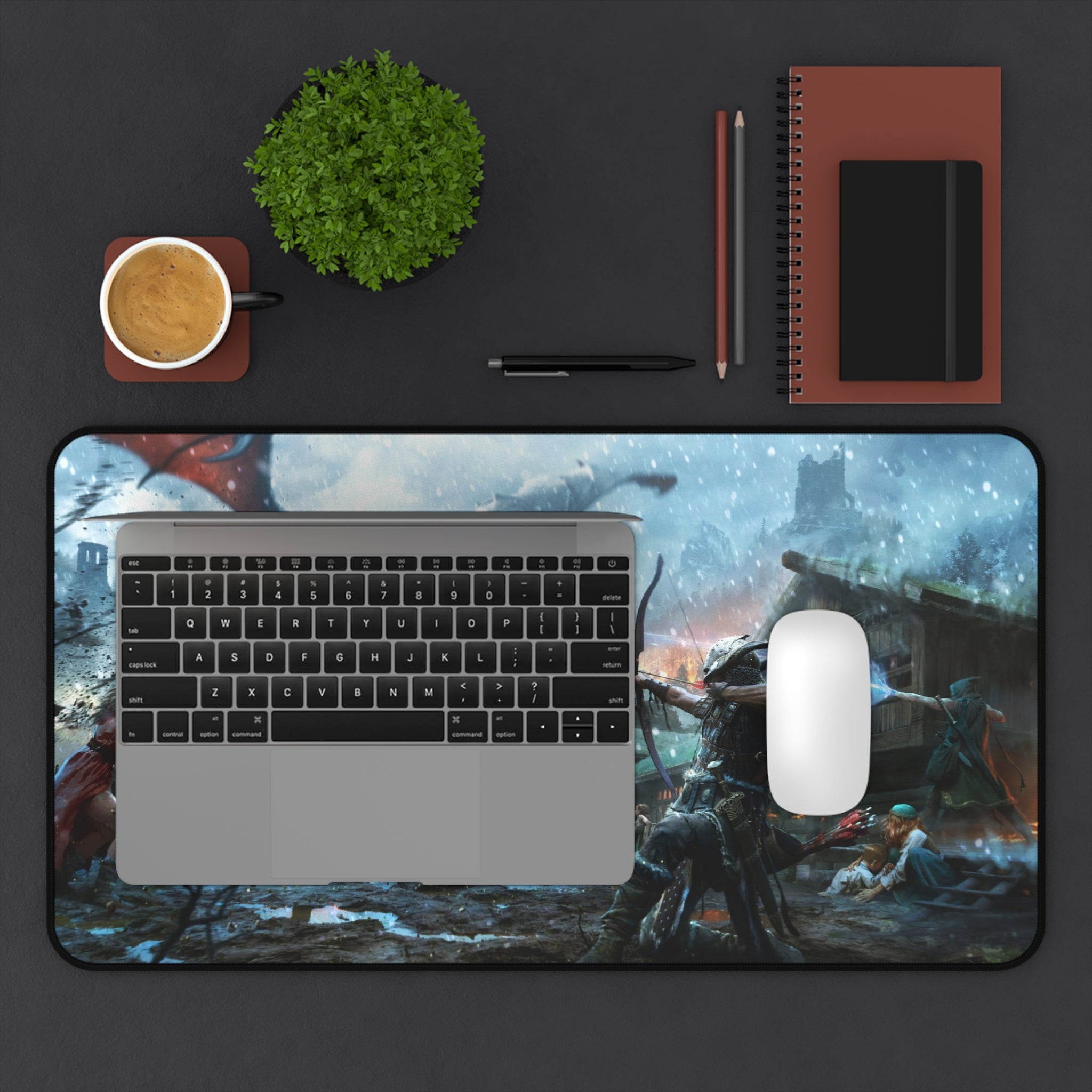 skyrim-deskpad-the-elder-scrolls-mousepad-gaming-deskpad-dragon-and-viking-warrior-desk-decor