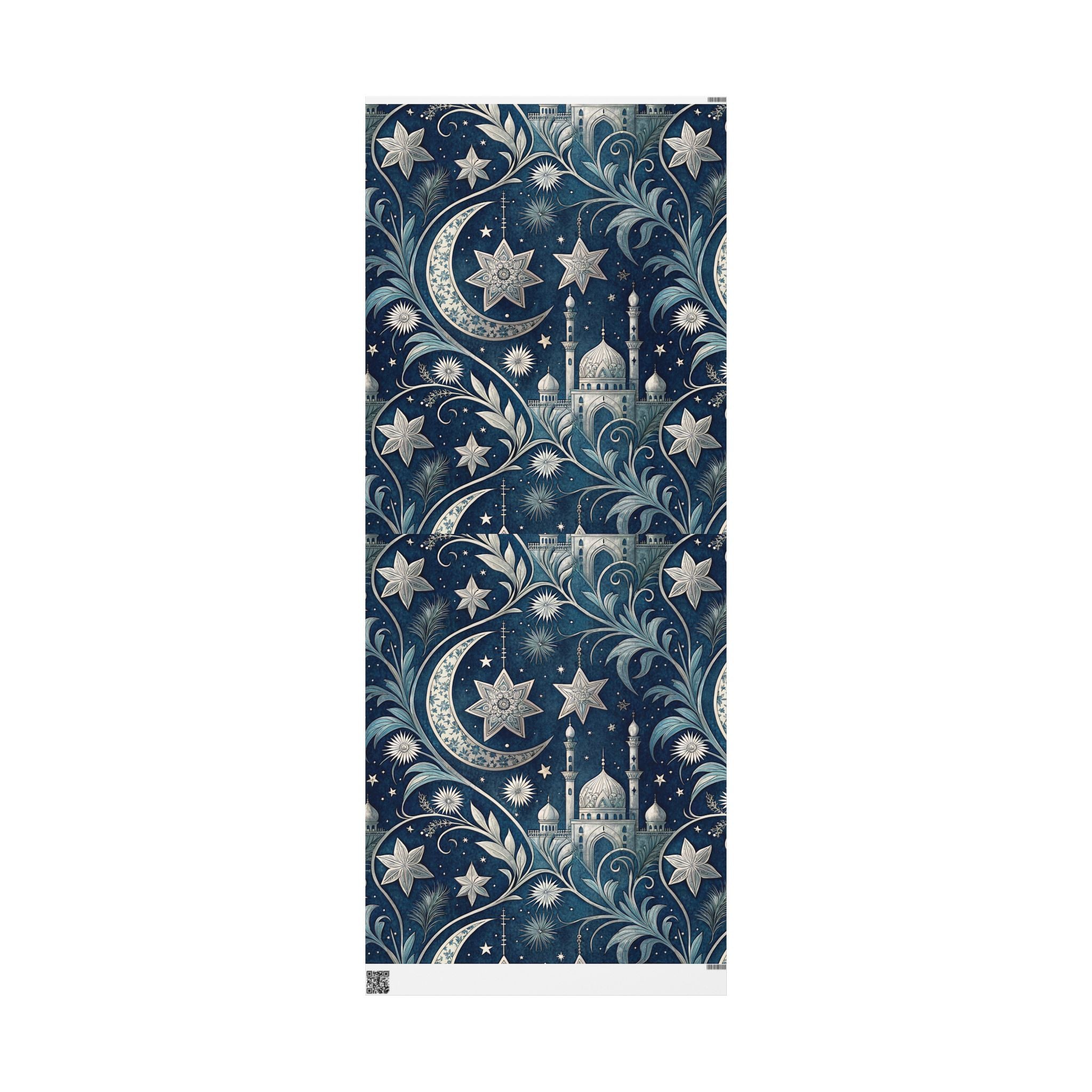 ramadan-night-wrapping-papers-islamic-celestial-gift-wrap-mosque-silhouette-eid-holiday-supplies-festive-present-packaging-re