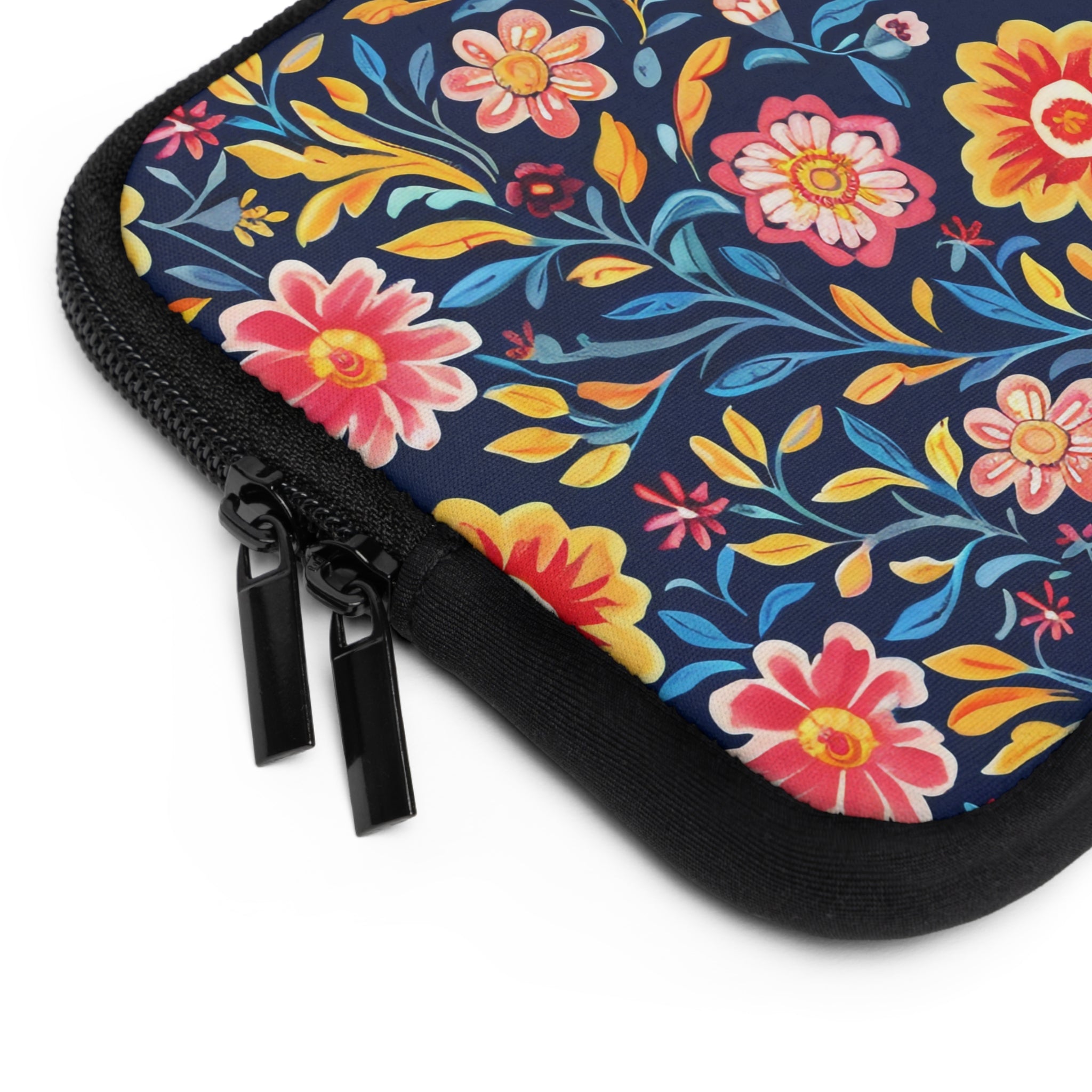aesthetic-floral-laptop-sleeve-protective-cover-for-tech-yellow-blue-design-macbook-air-15-sleeve-floral-computer-bag-tablet-
