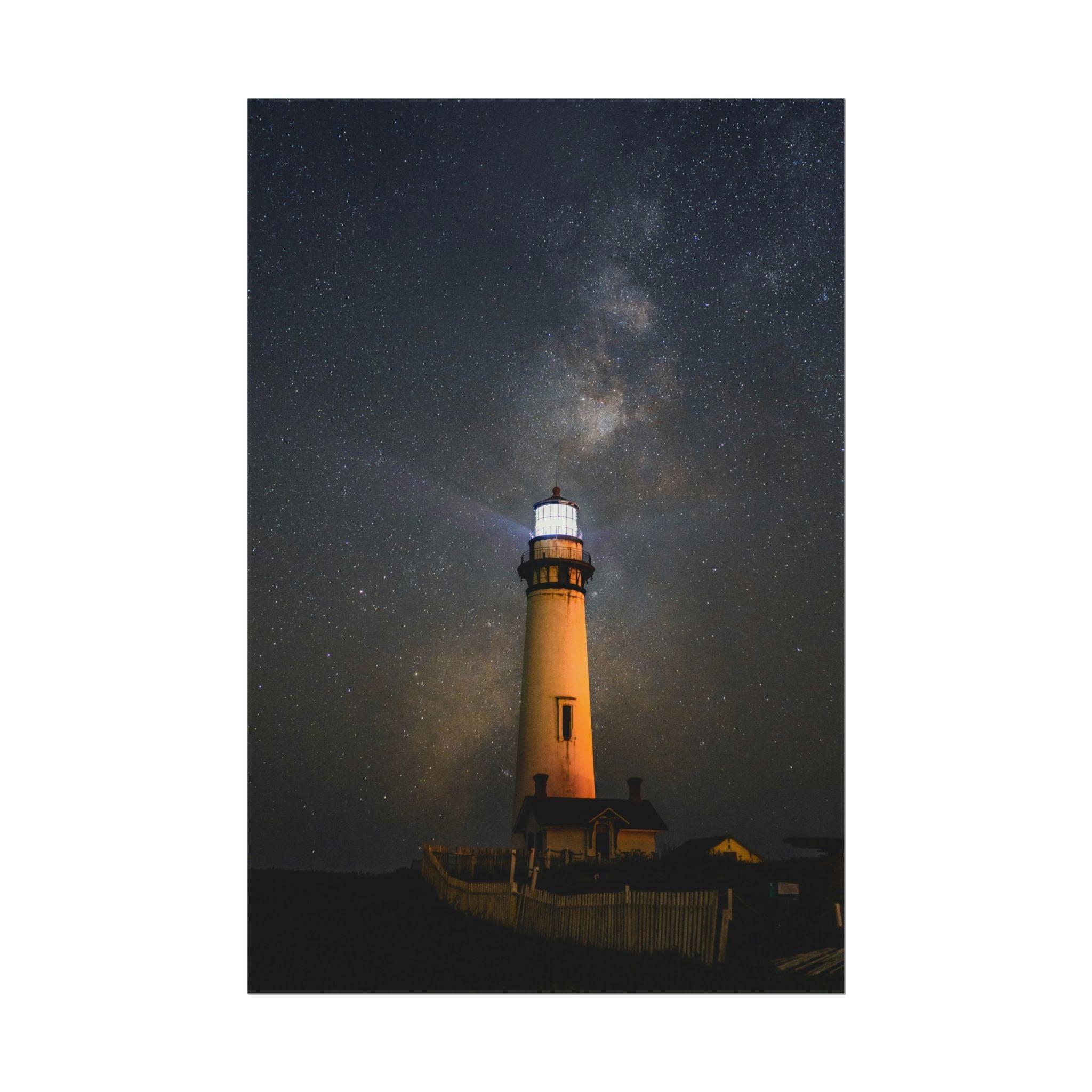 lighthouse-on-rock-poster-print-coastal-wall-art-nautical-decor-beach-house-decoration-seaside-wall