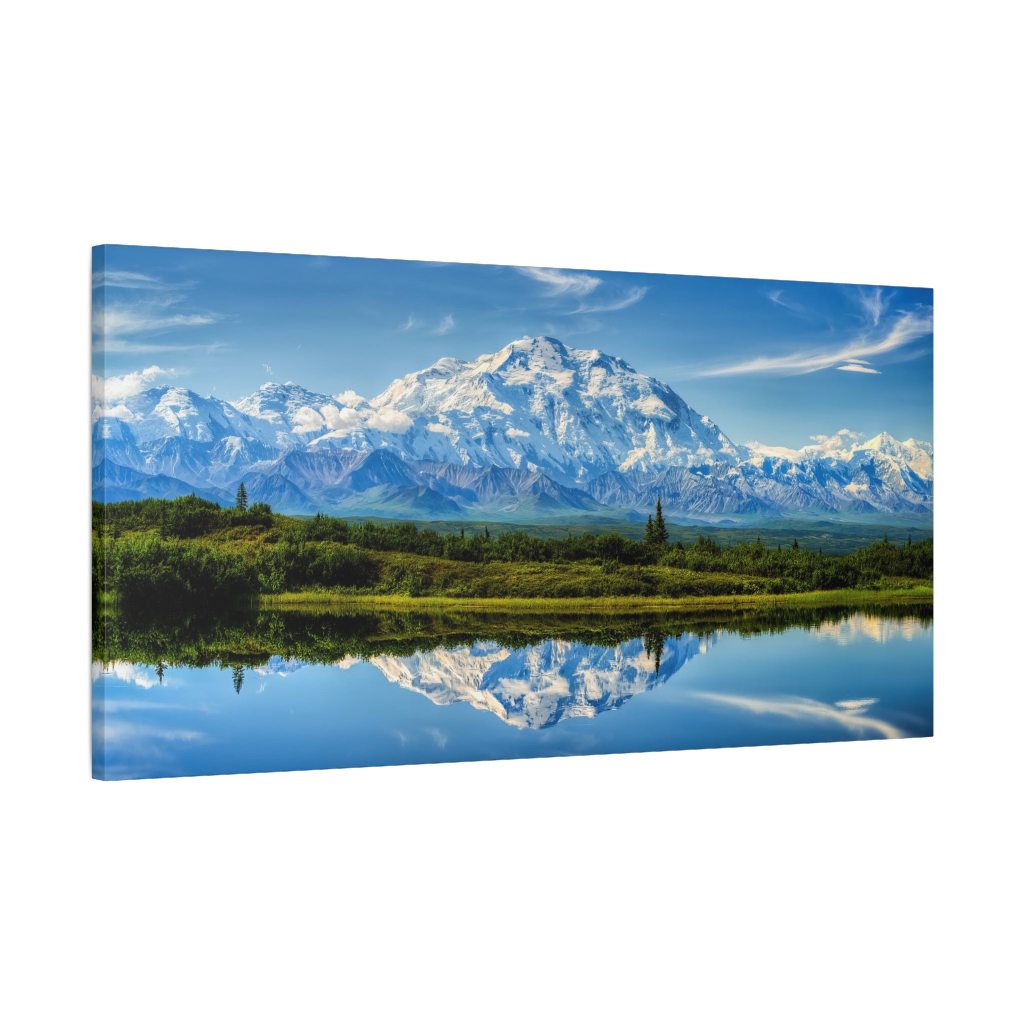 canvas-print-snowy-mountain-nature-scenery-wall-art-river-reflection-winter-wall-art-misty-landscape-home-decor-gift-for-natu